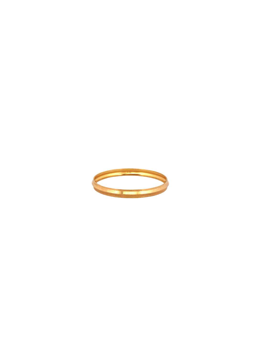 22K Gold Designer Baby Bangle