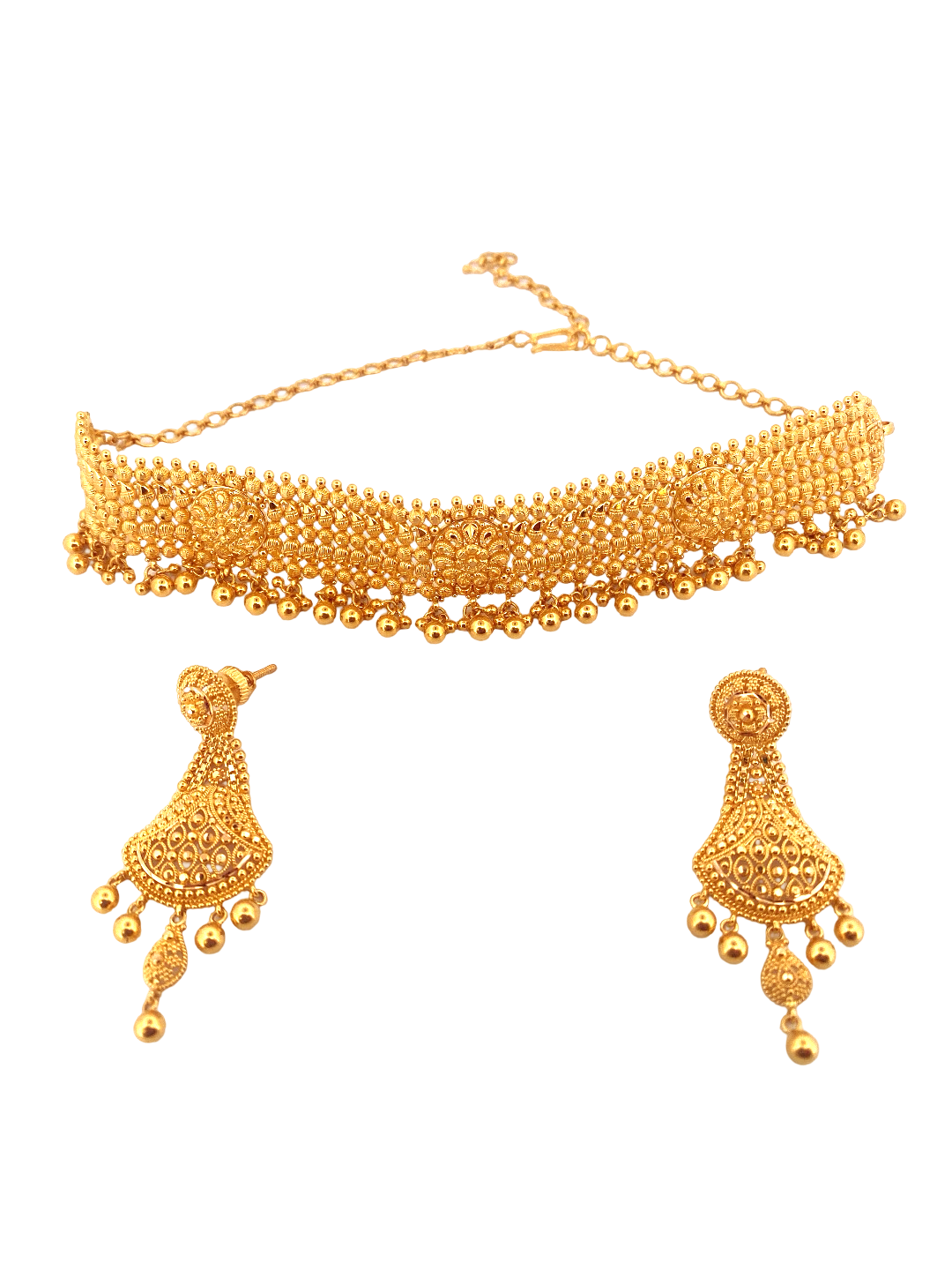 22K Gold Designer Jewellery Set