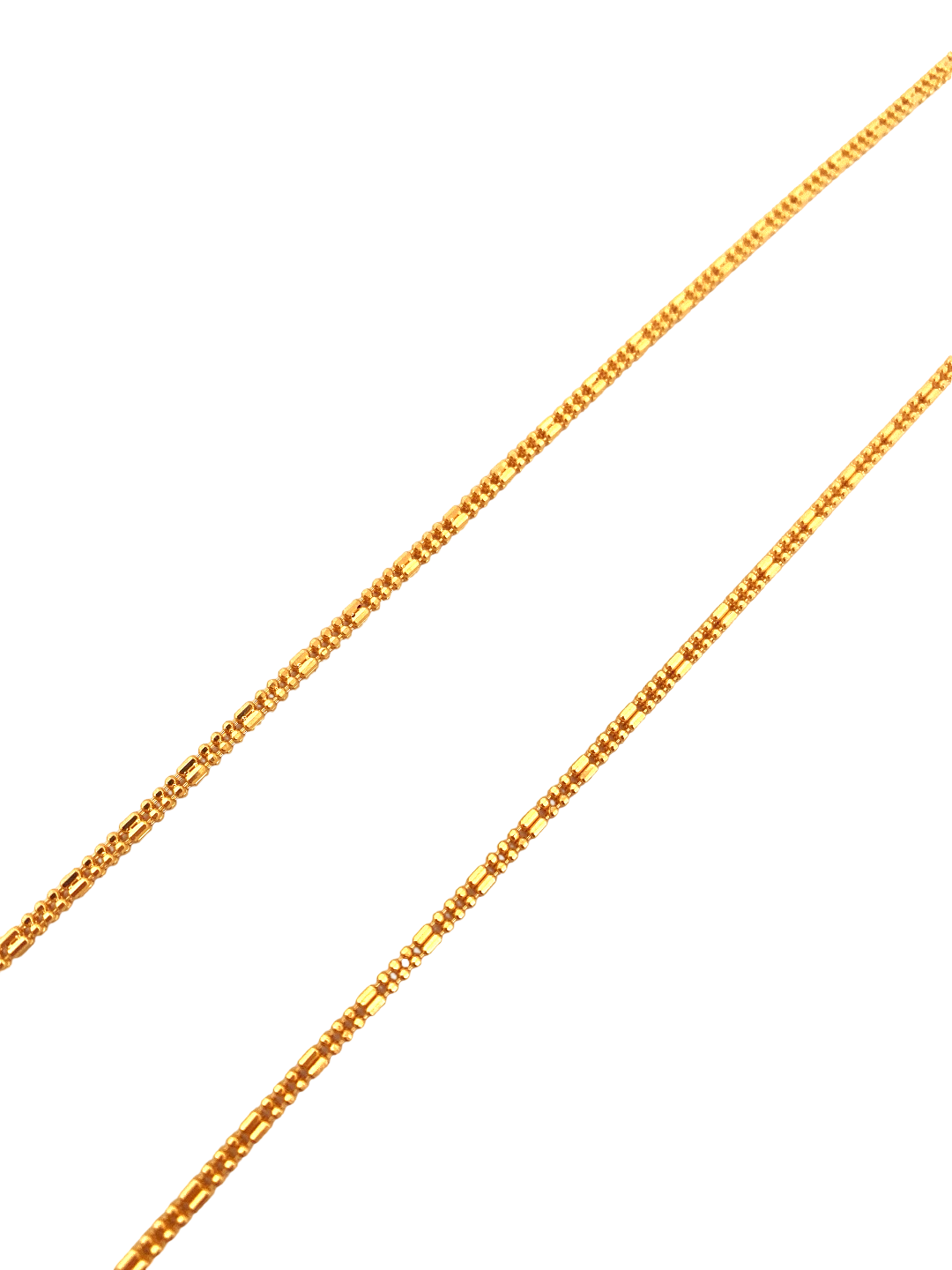 18'' 22K Gold Designer Chain