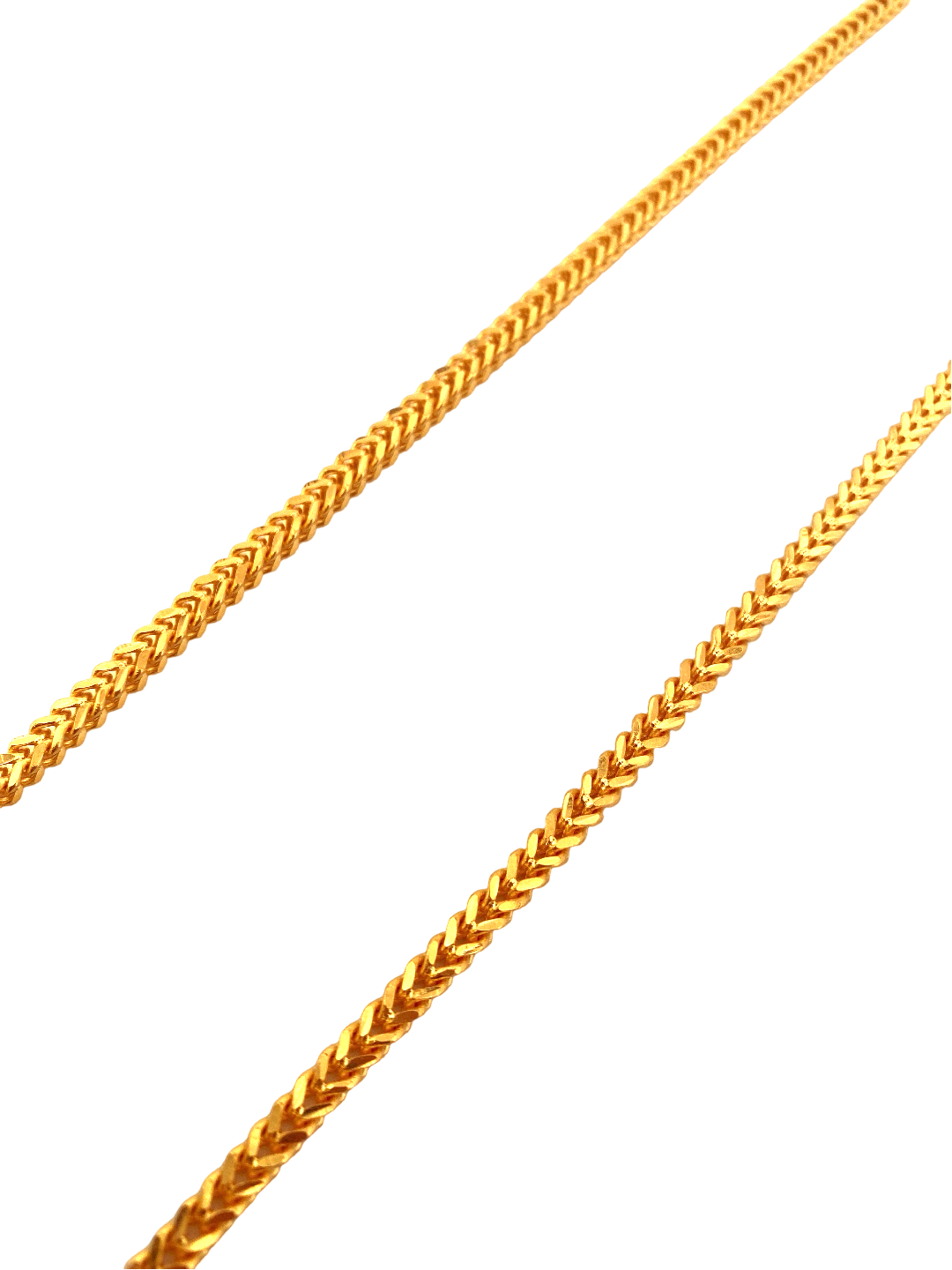 26'' 22K Gold Franco Designer Chain