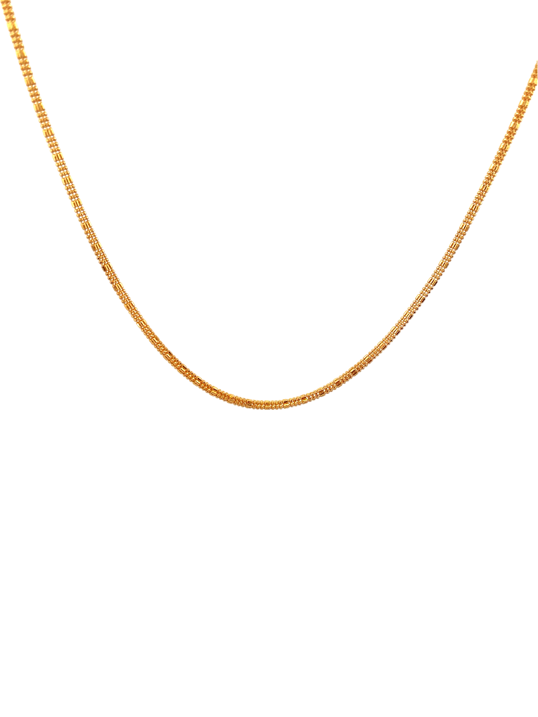 24'' 22K Gold Designer Chain