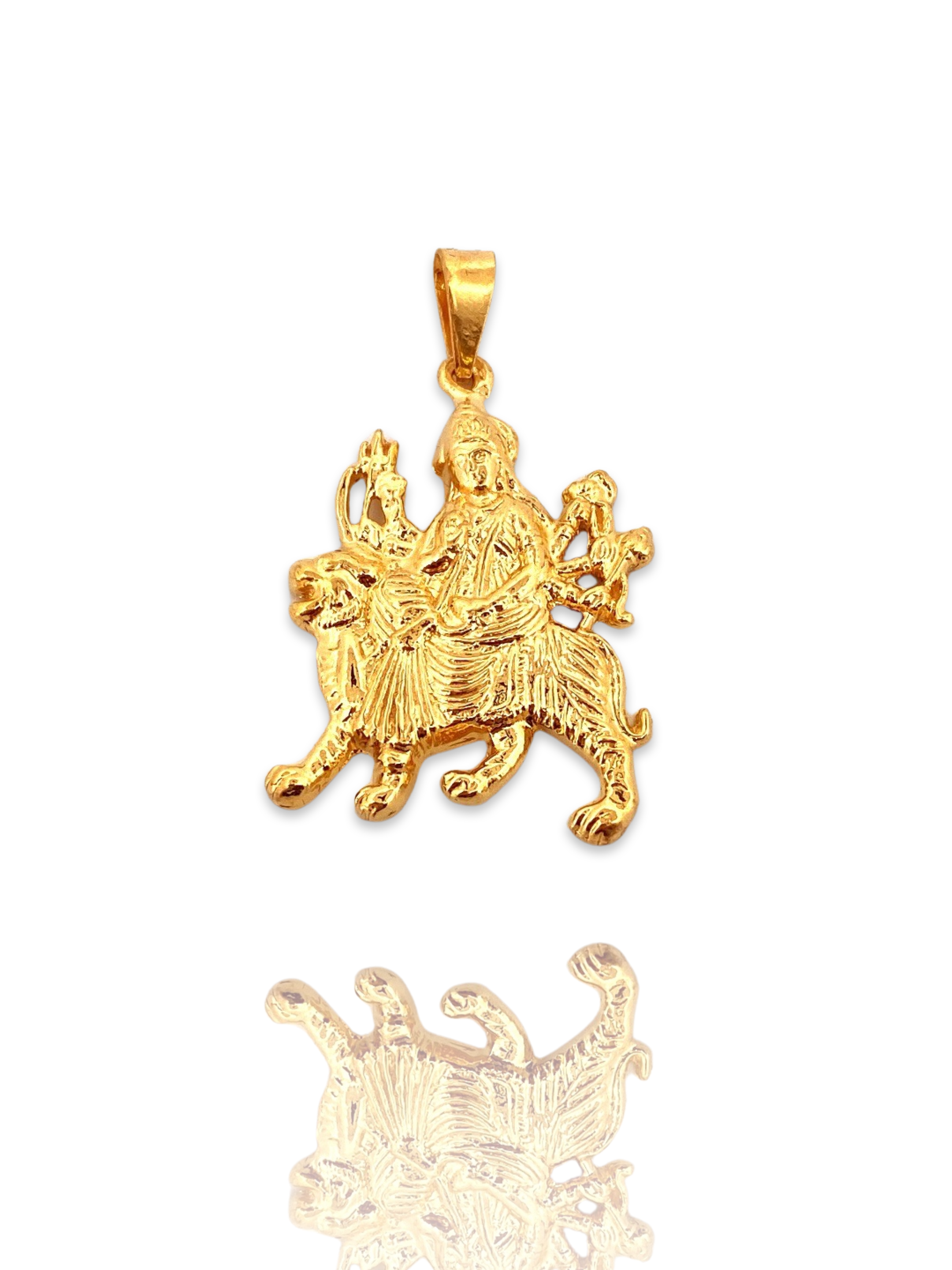 Durga 2025 pendant gold