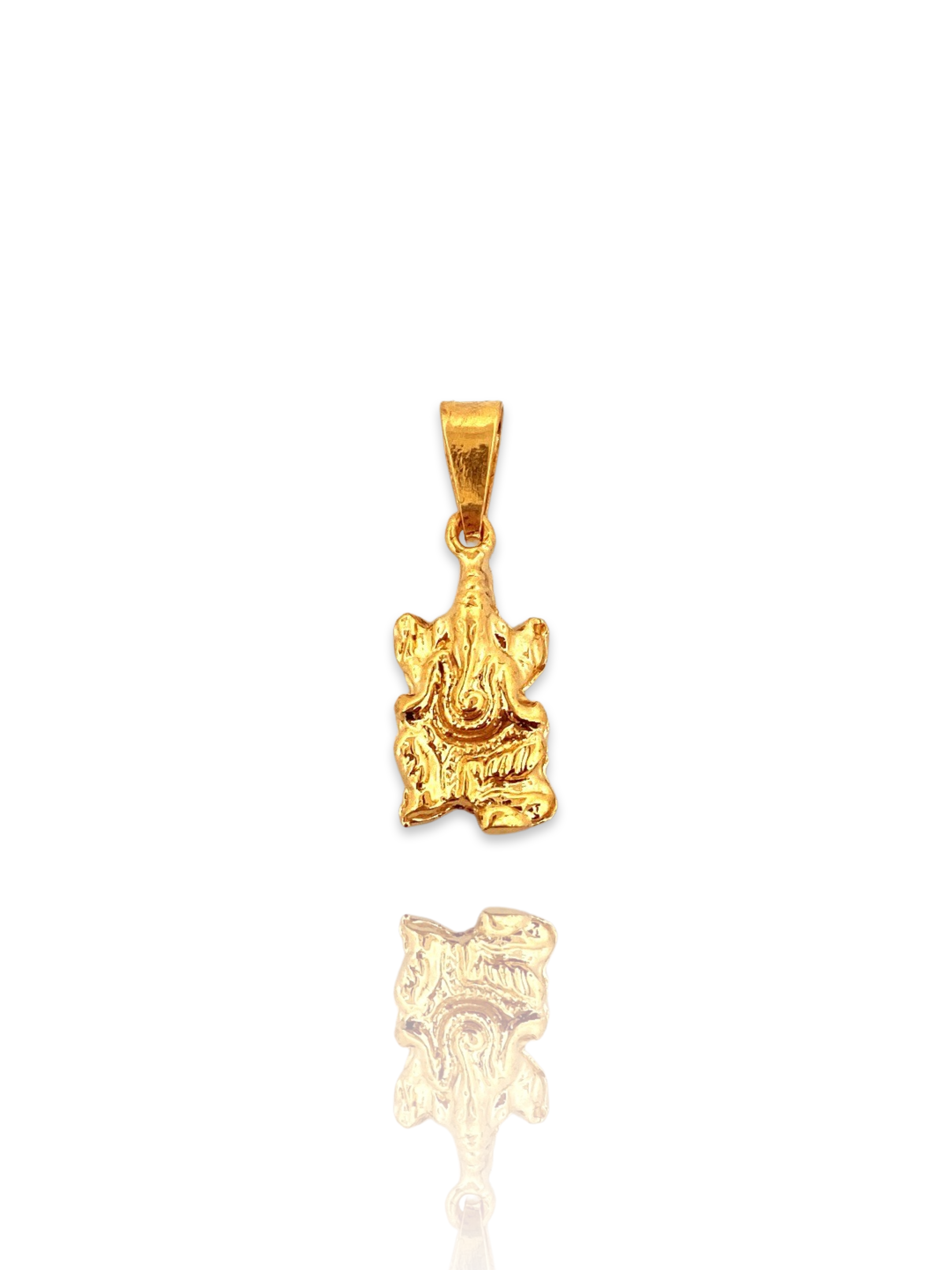 22K Gold Lord Ganesha Pendant