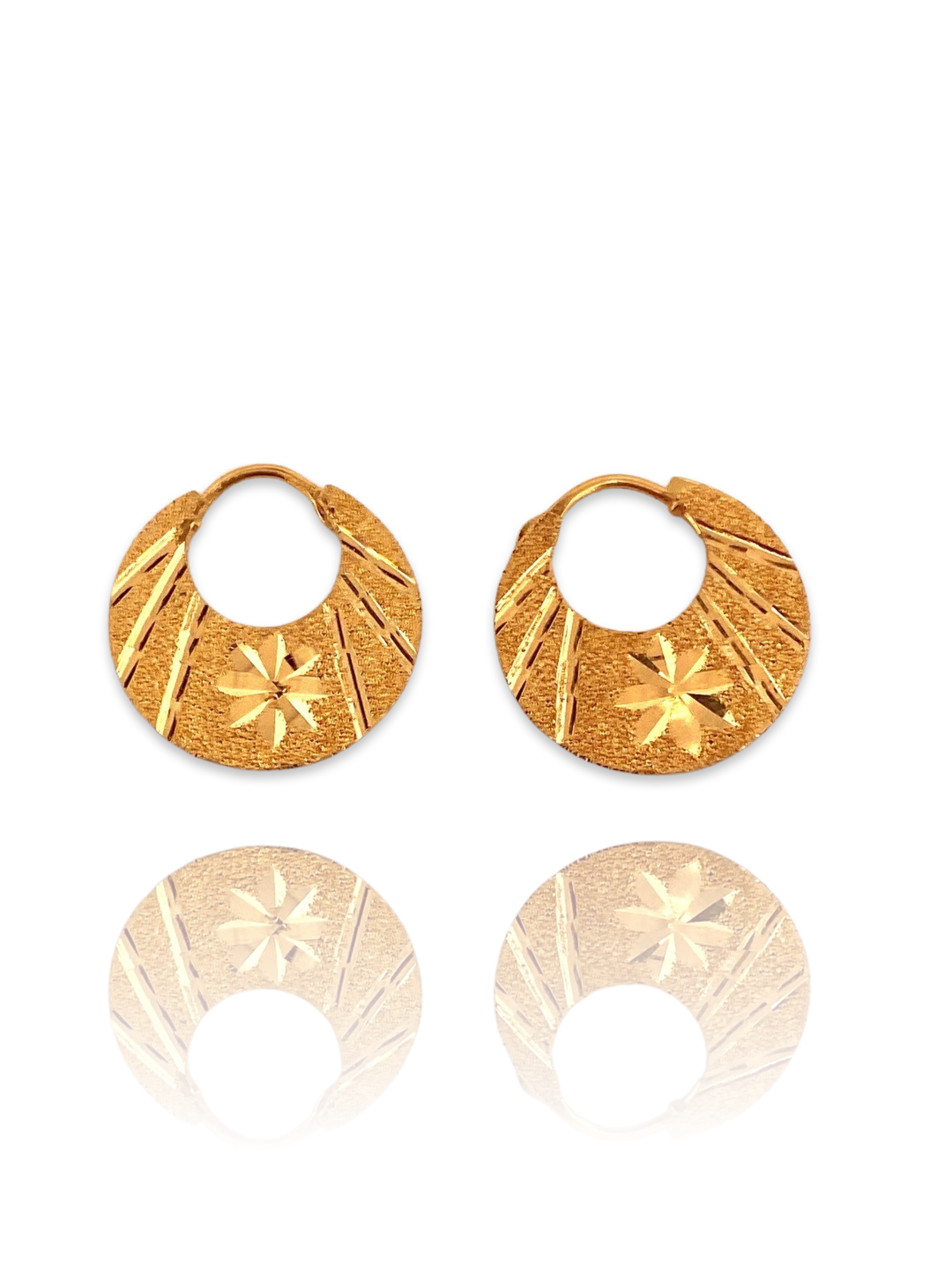 22K Gold Men s Nattiyan Earrings Ashok Jewellers Canada