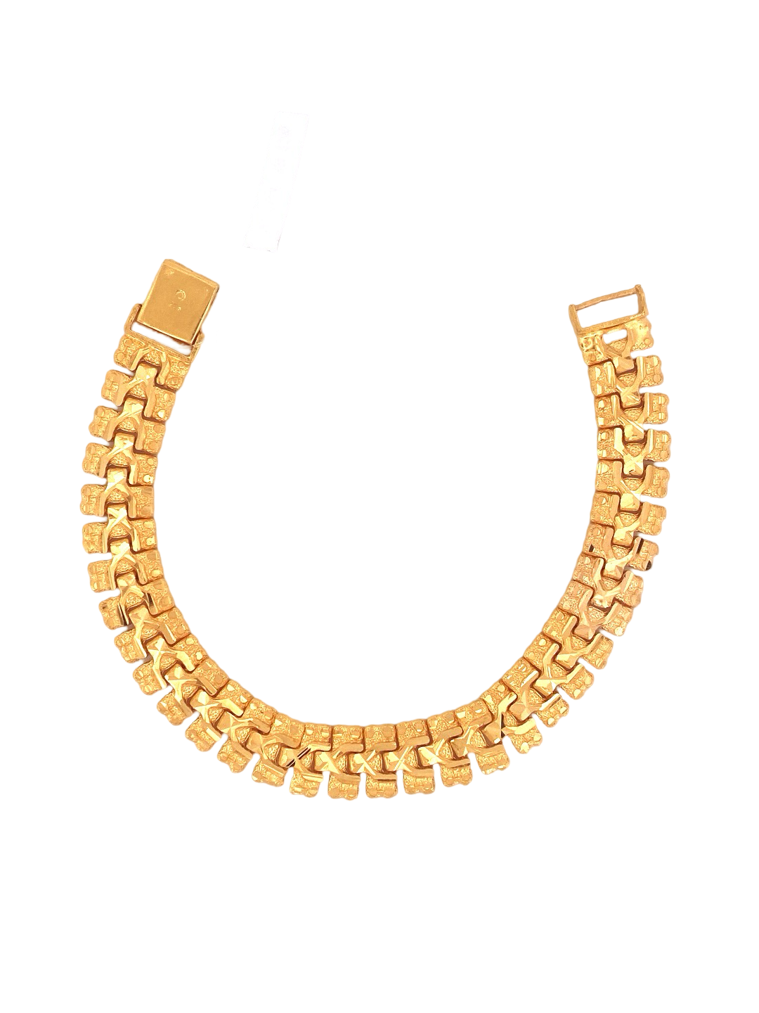 22K Gold Designer Men's Bracelet
