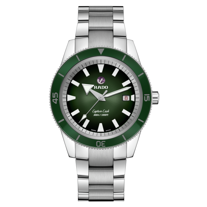 Rado captain cook green discount