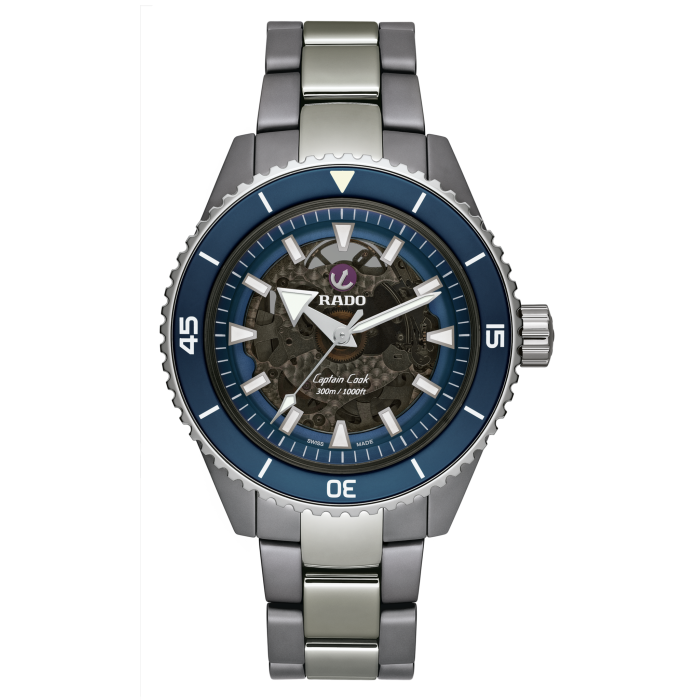 Rado captain cook blue hotsell