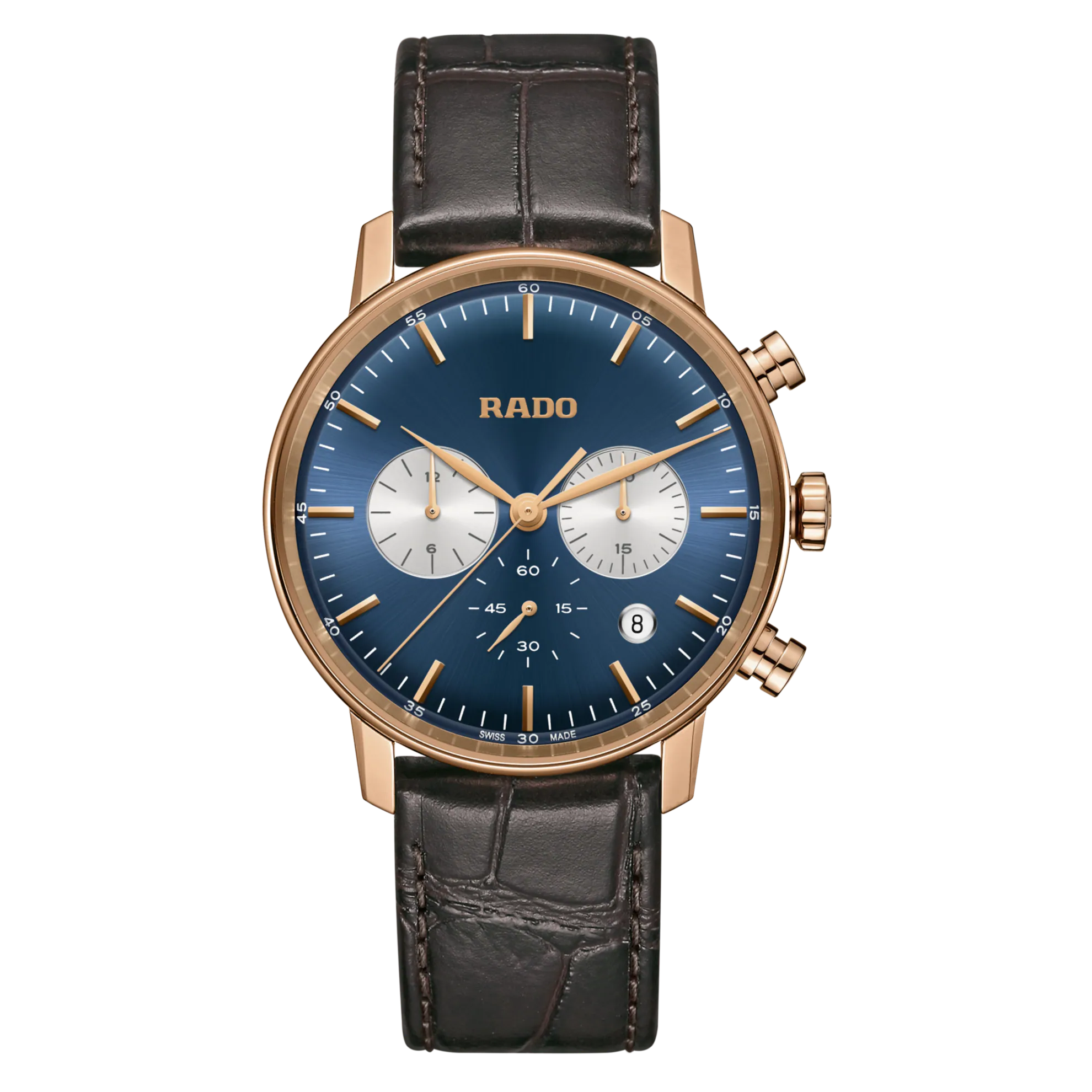 Classic chronograph watch top