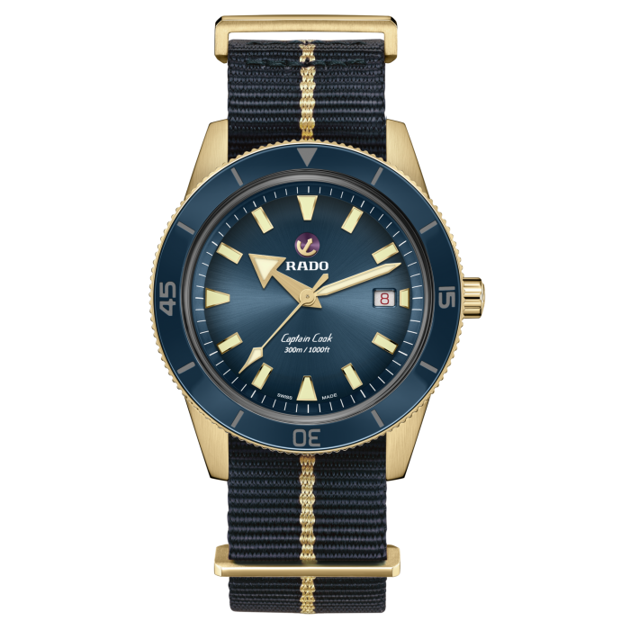 Rado Captain Cook Automatic Blue Dial None Men s Watch R32504207