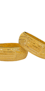 22K Gold Designer Screw Set Of Bangles