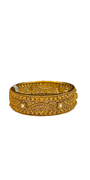 22K Gold Antique Designer Screw Bangles