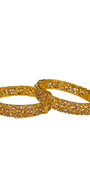 22K Gold Antique Designer Set Of Screw Bangles