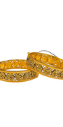 22K Gold Antique Designer Set Of Screw Bangles