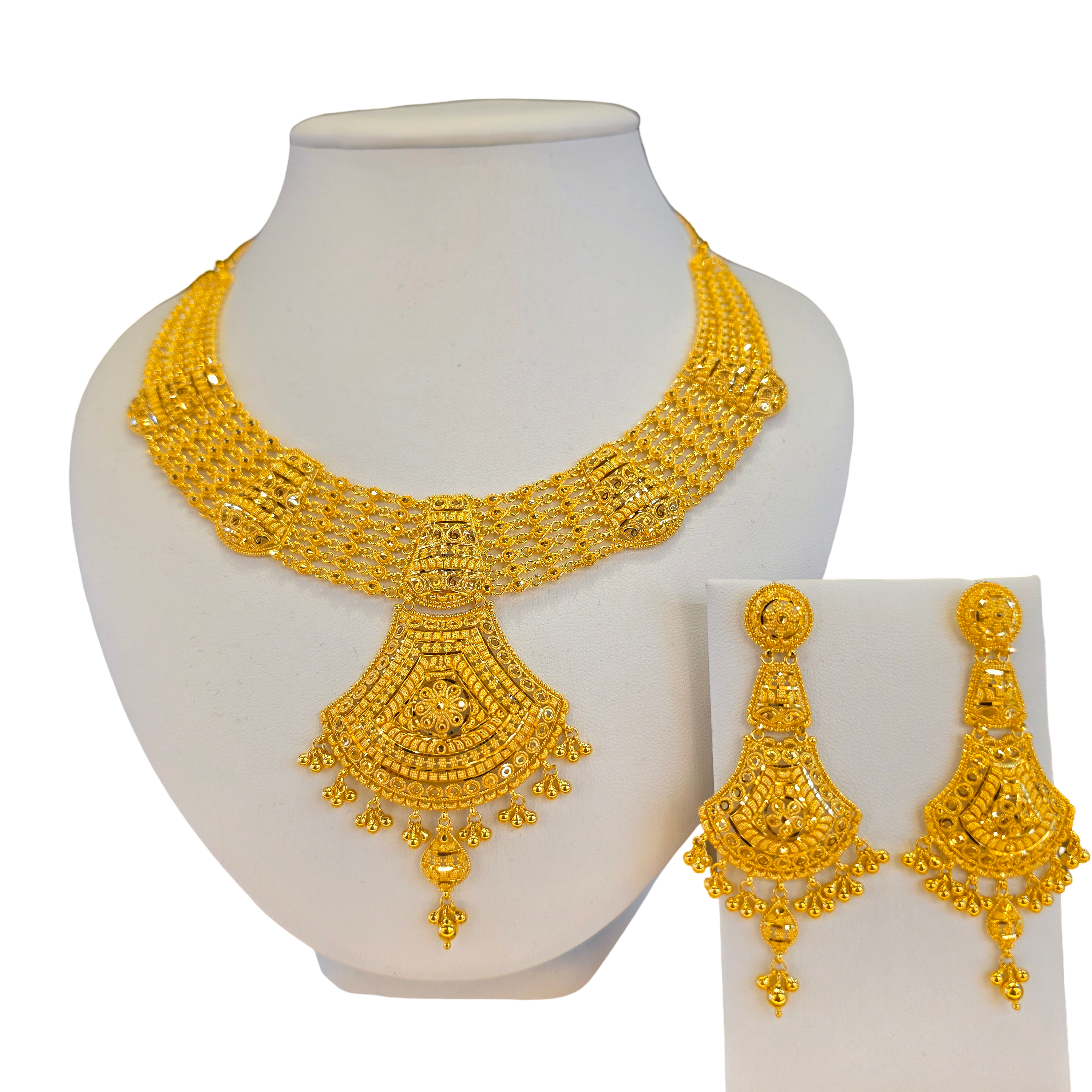 22K Gold Designer Bridal Set