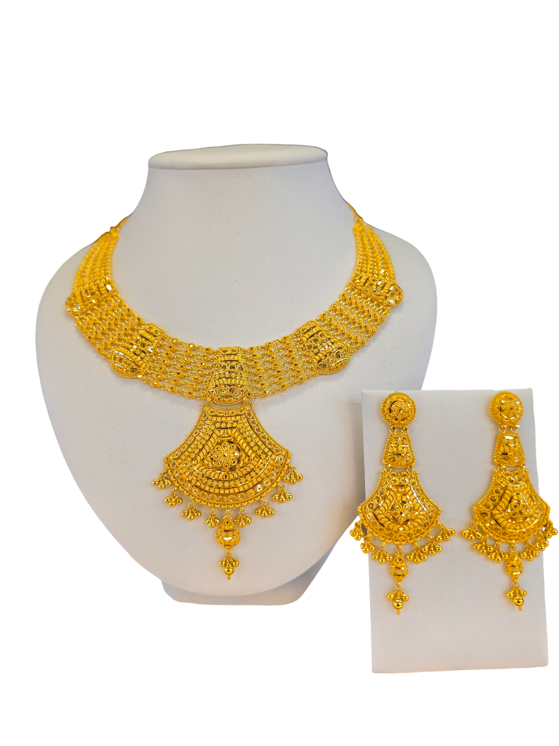 22K Gold Designer Bridal Set