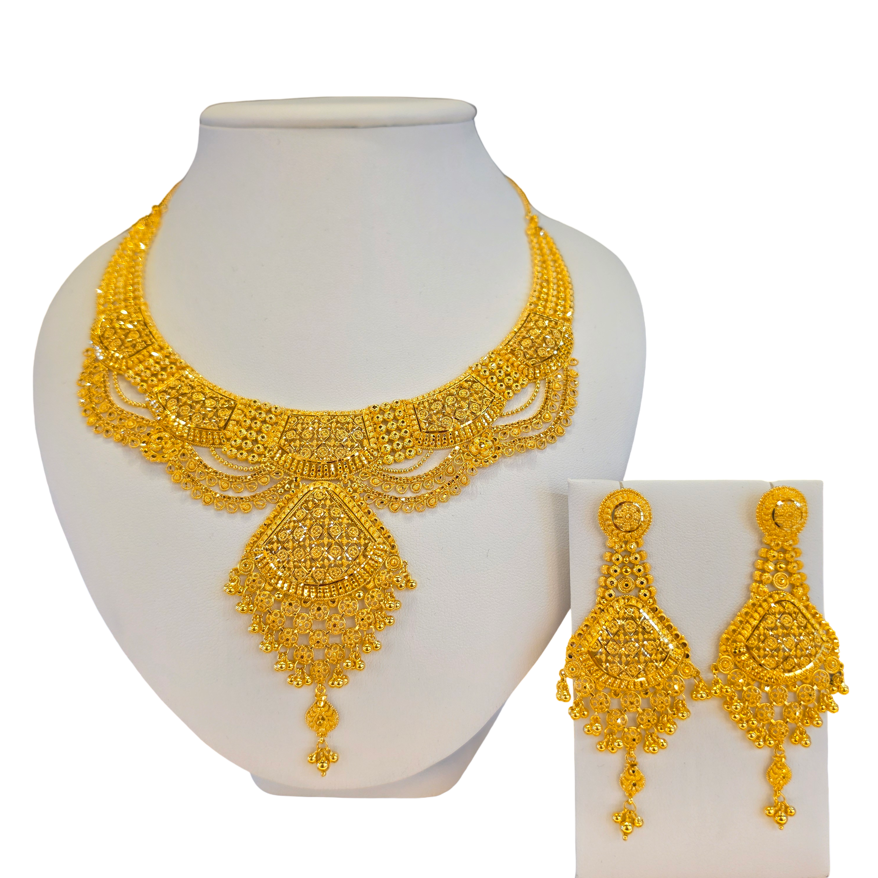 22K Gold Designer Bridal Set