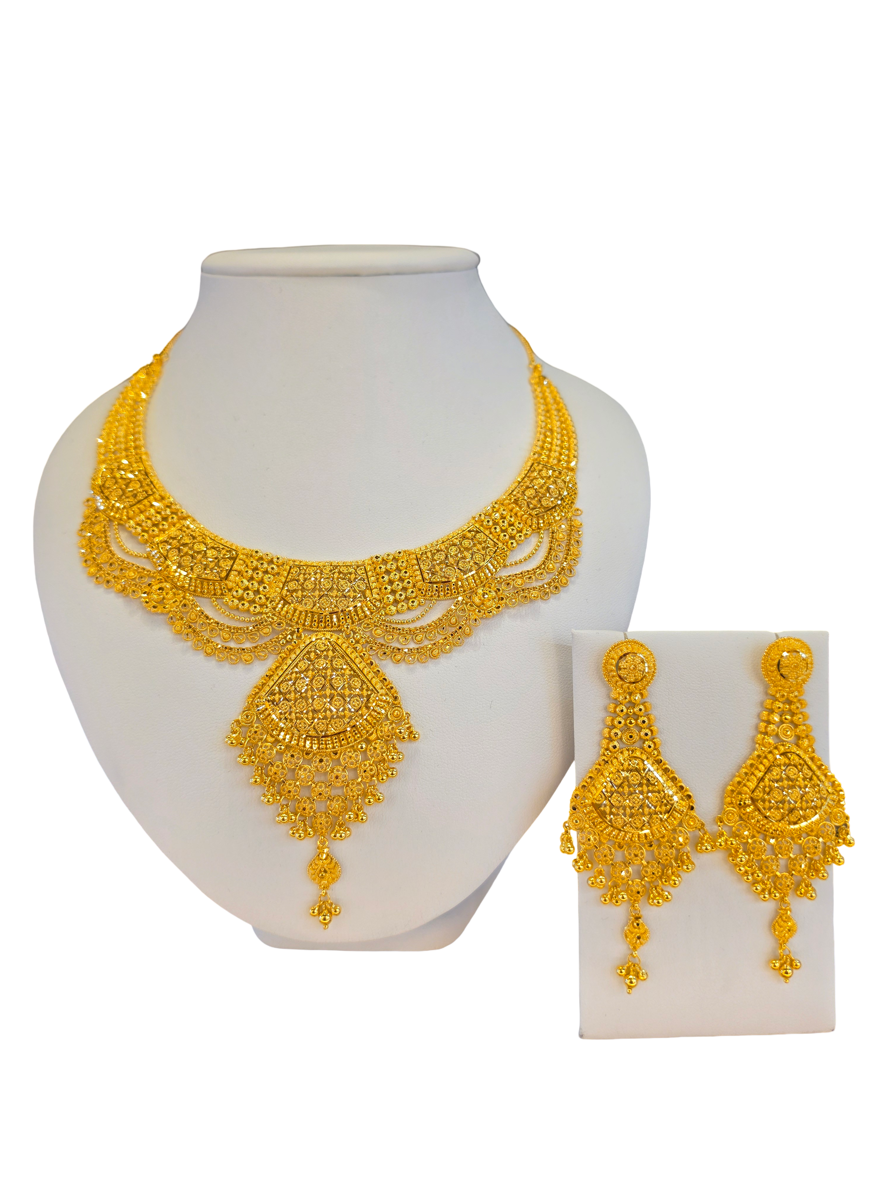 22K Gold Designer Bridal Set