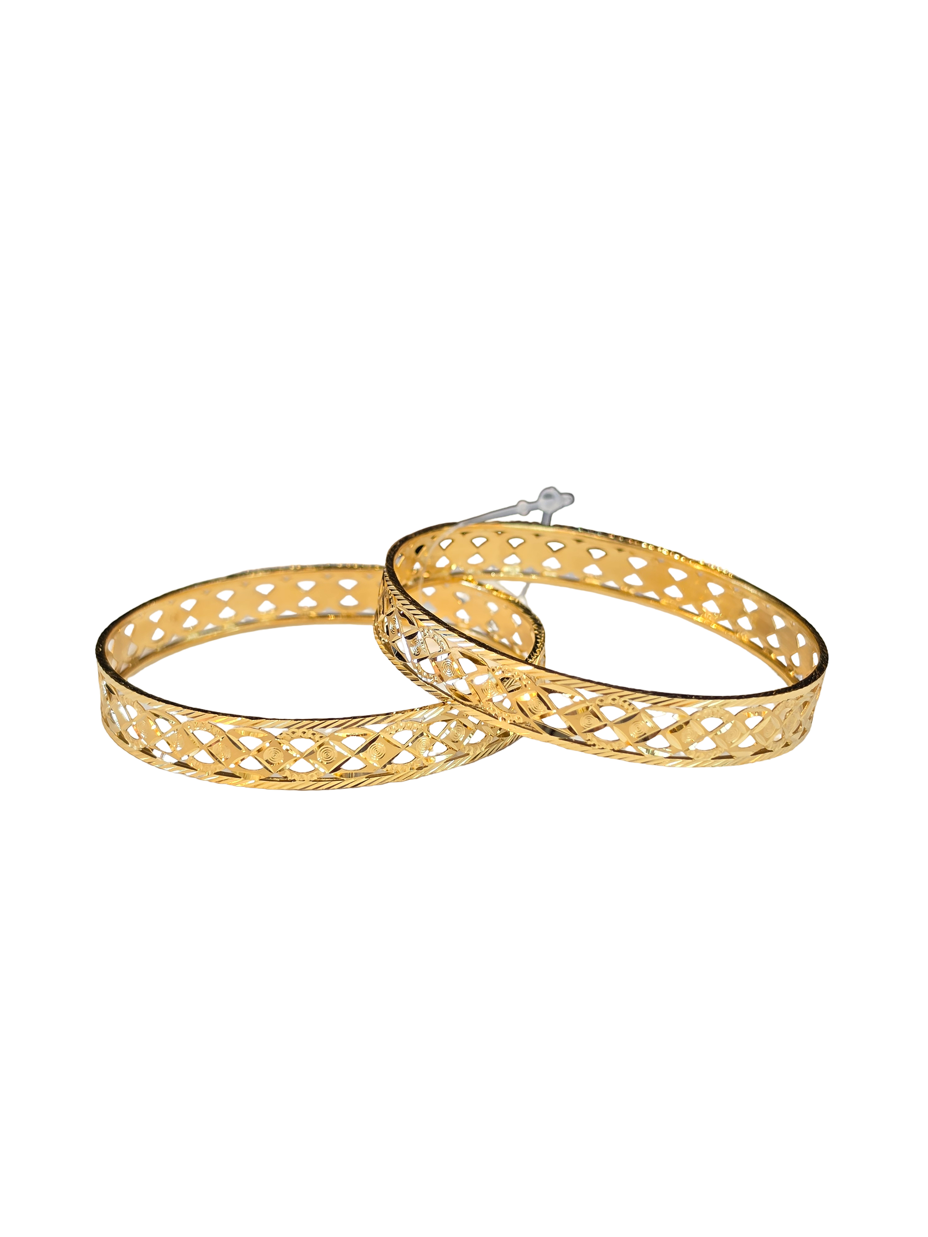 22K Gold Designer Ladies Bangles