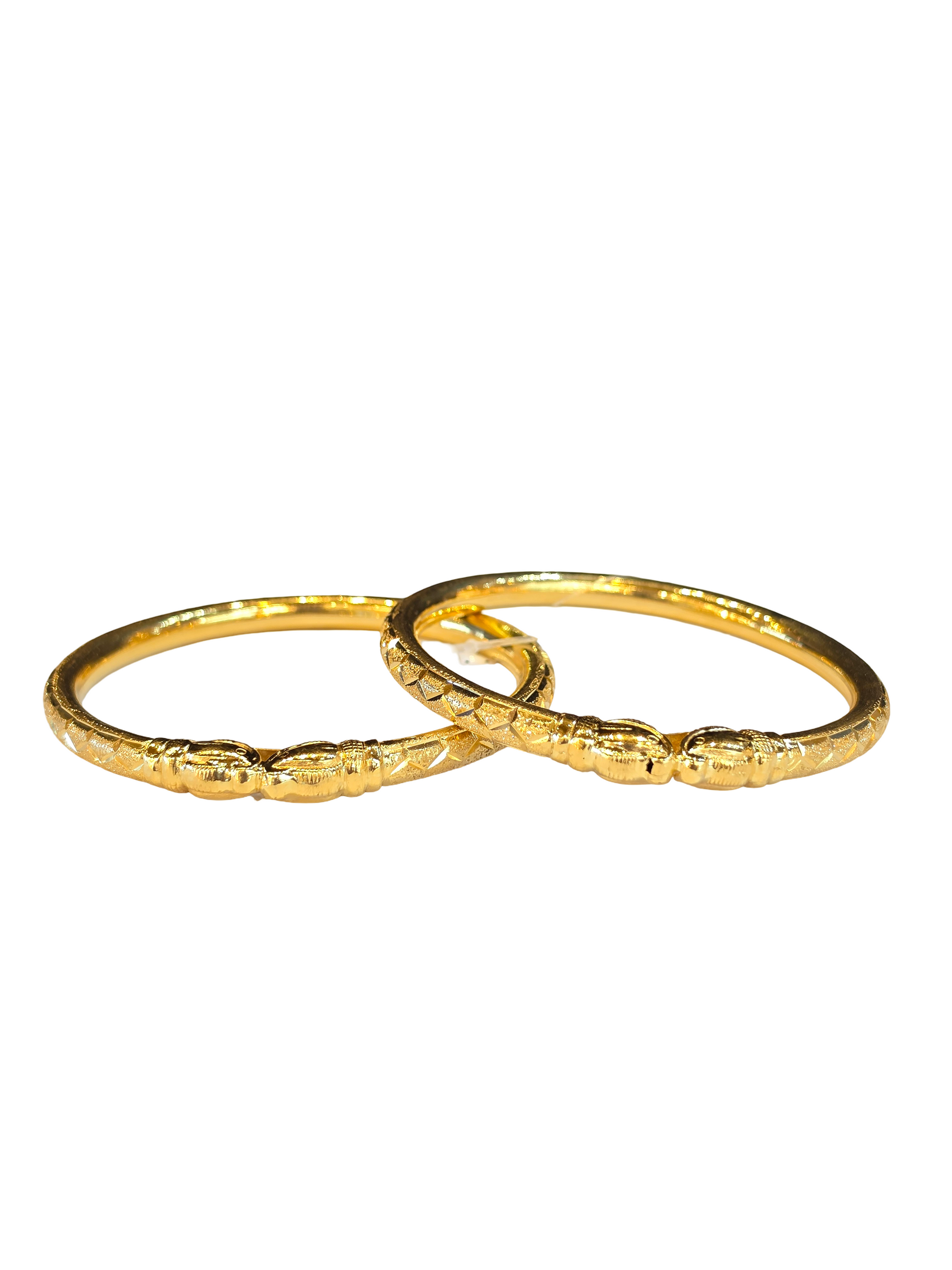 22K Gold Designer Ladies Bangles