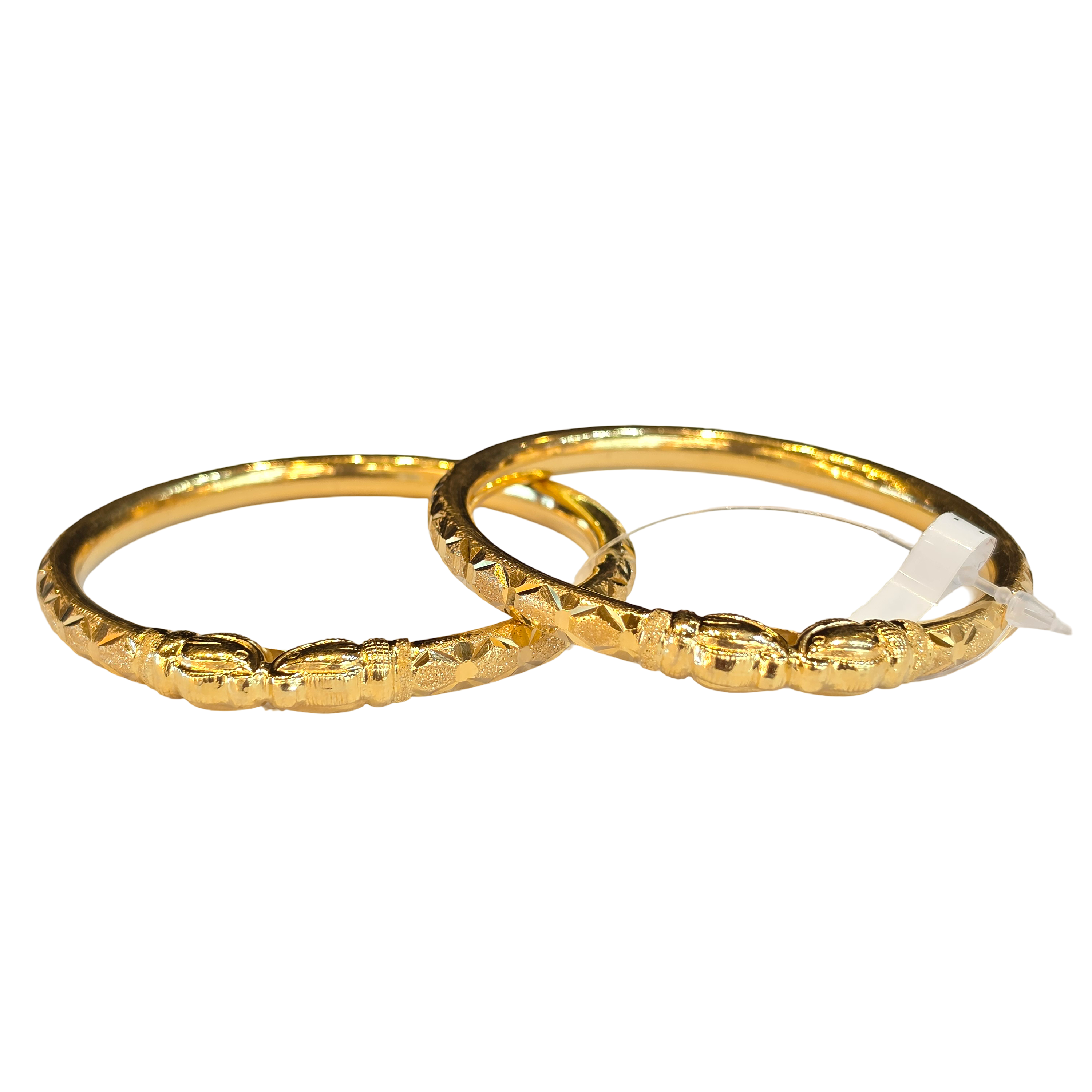 22K Gold Designer Ladies Bangles