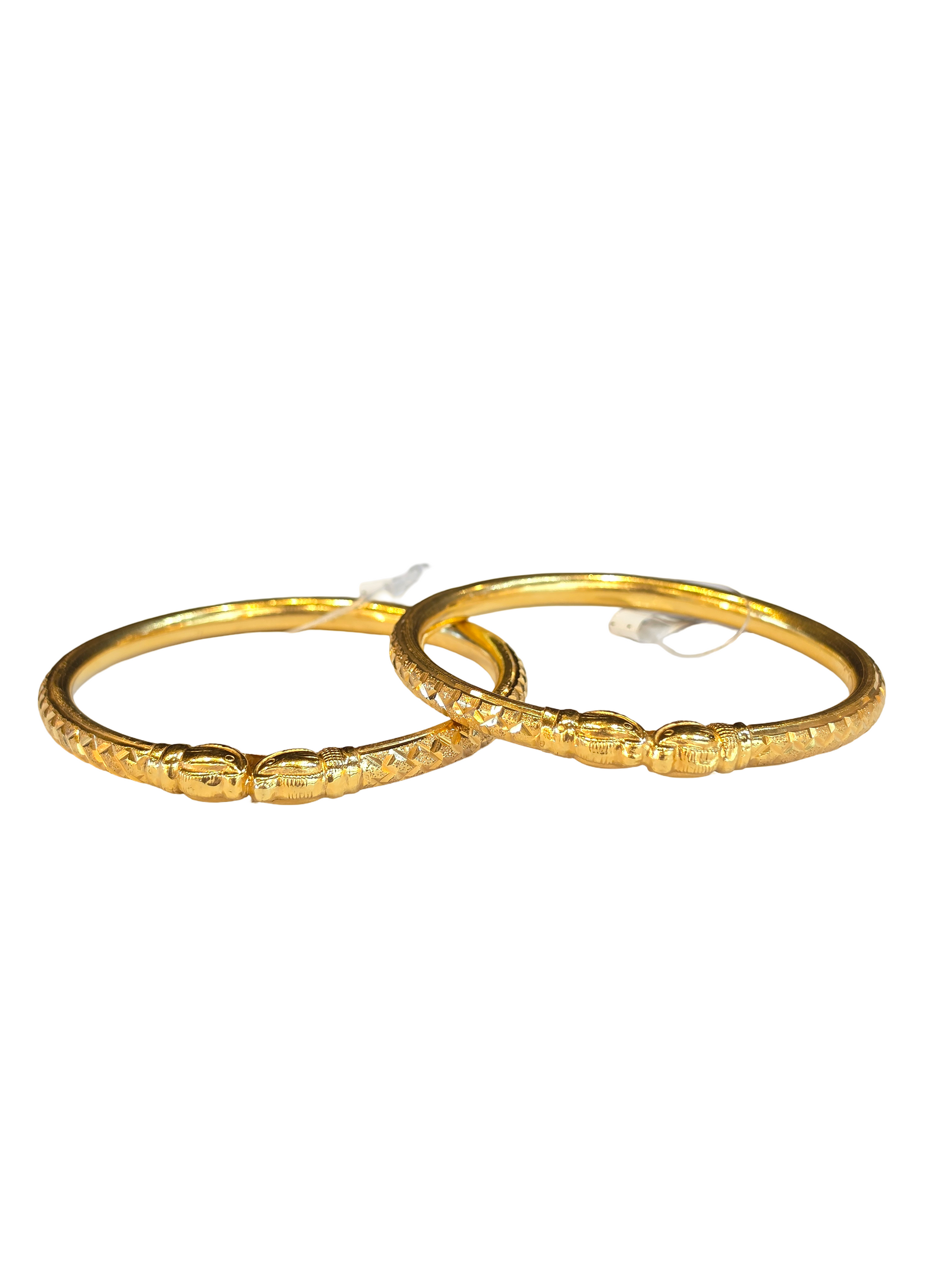 22K Gold Designer Ladies Bangles