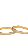 22K Gold Designer CZ Ladies Bangles