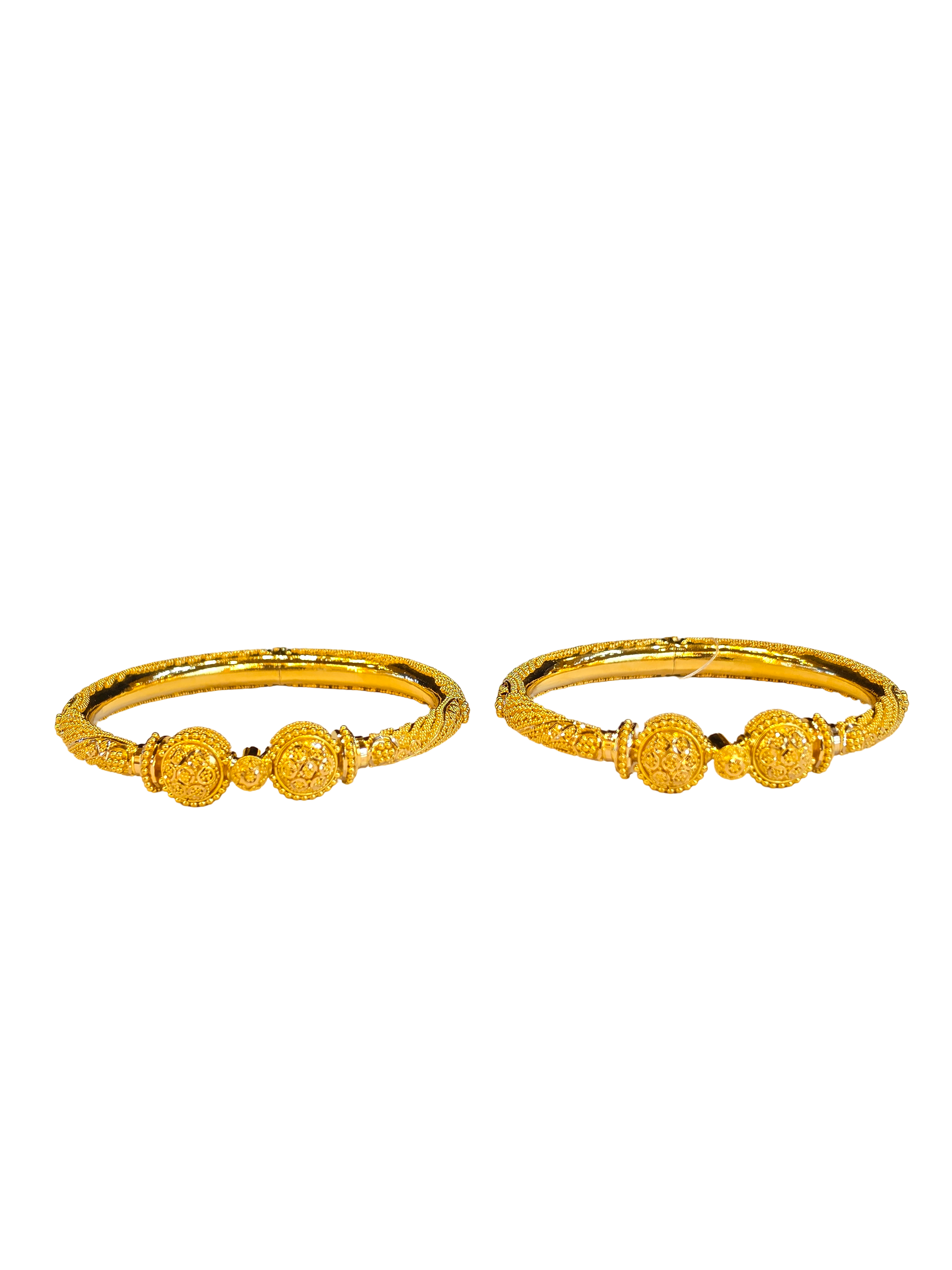 22K Gold Designer Ladies Bangles