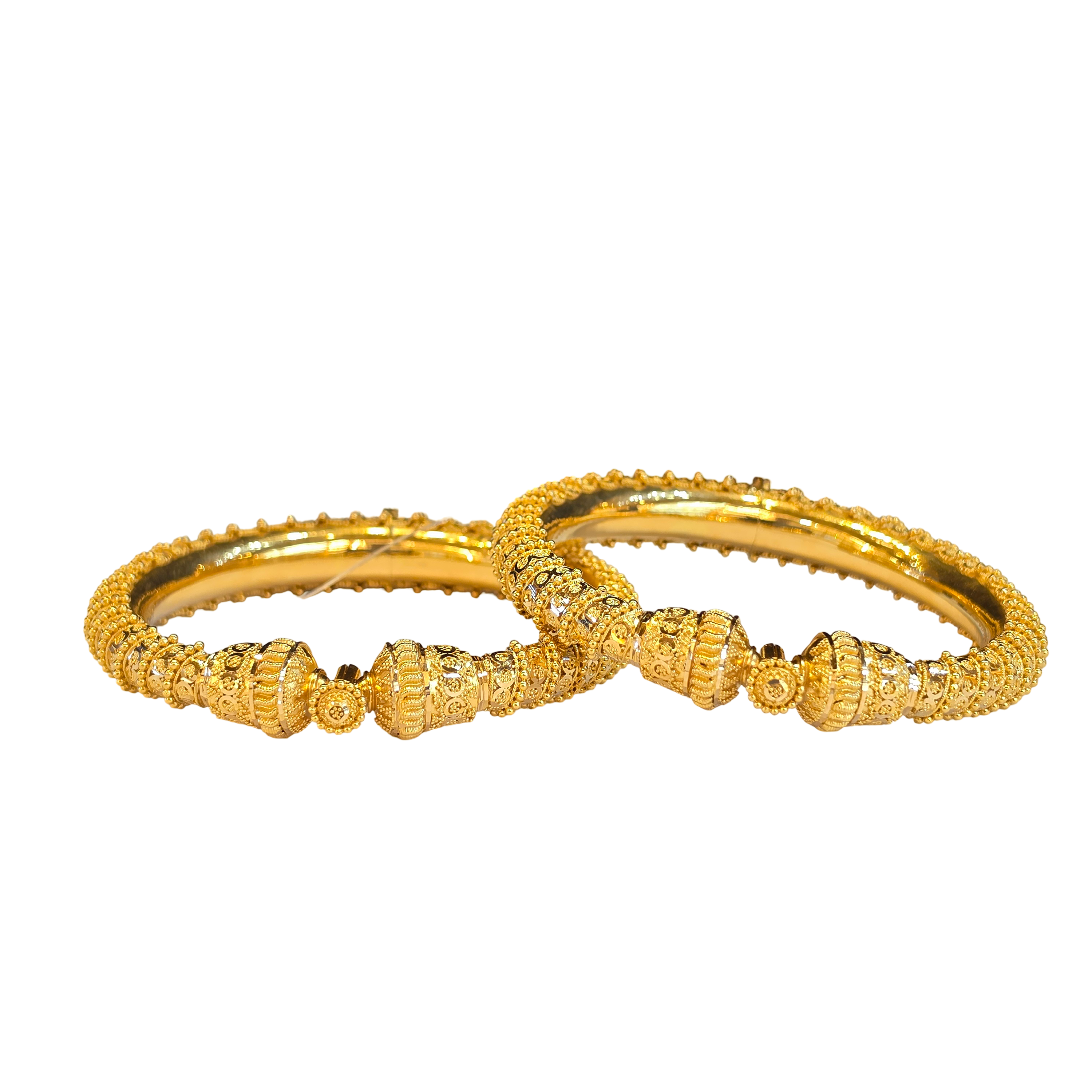 22K Gold Designer Ladies Bangles