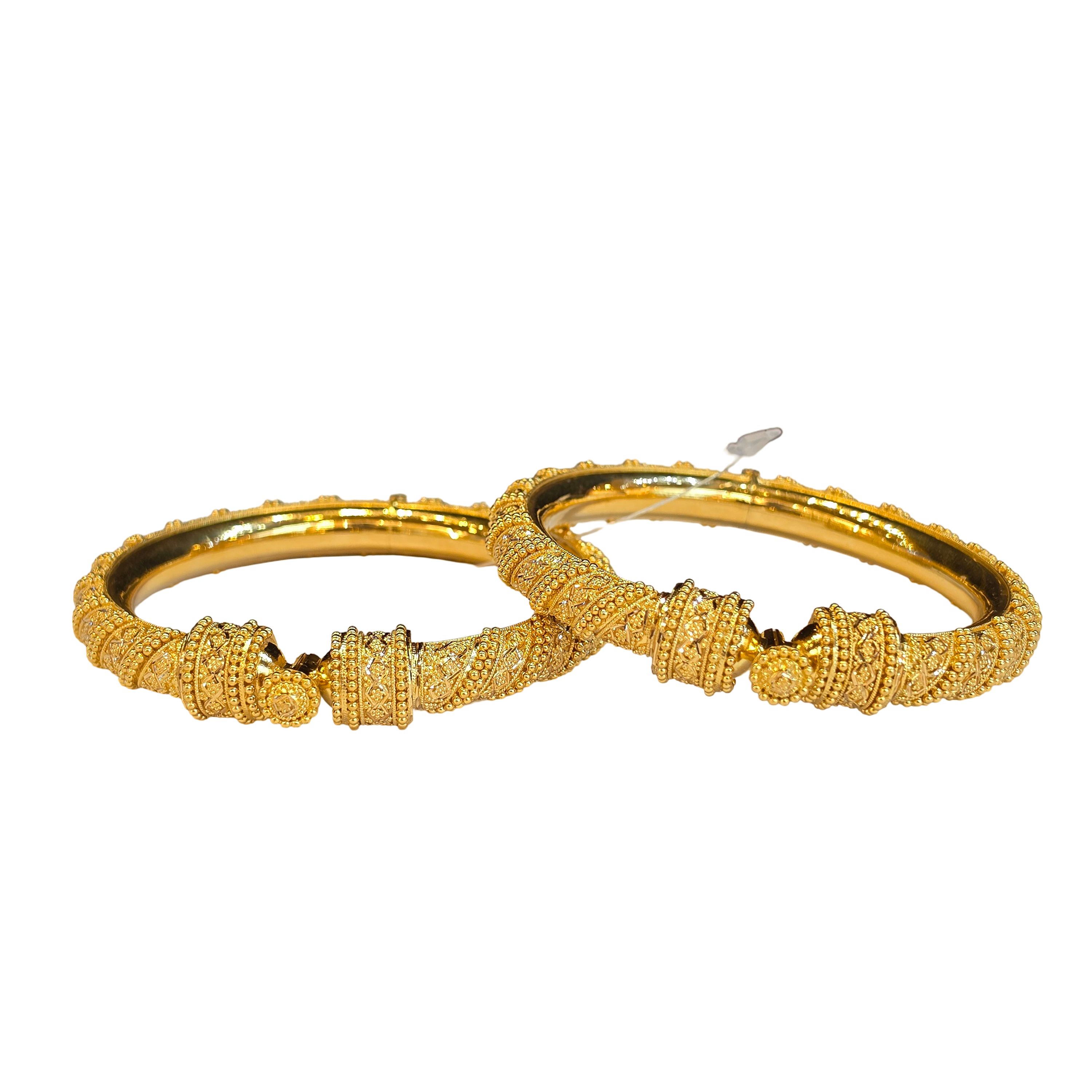 22K Gold Designer Ladies Bangles