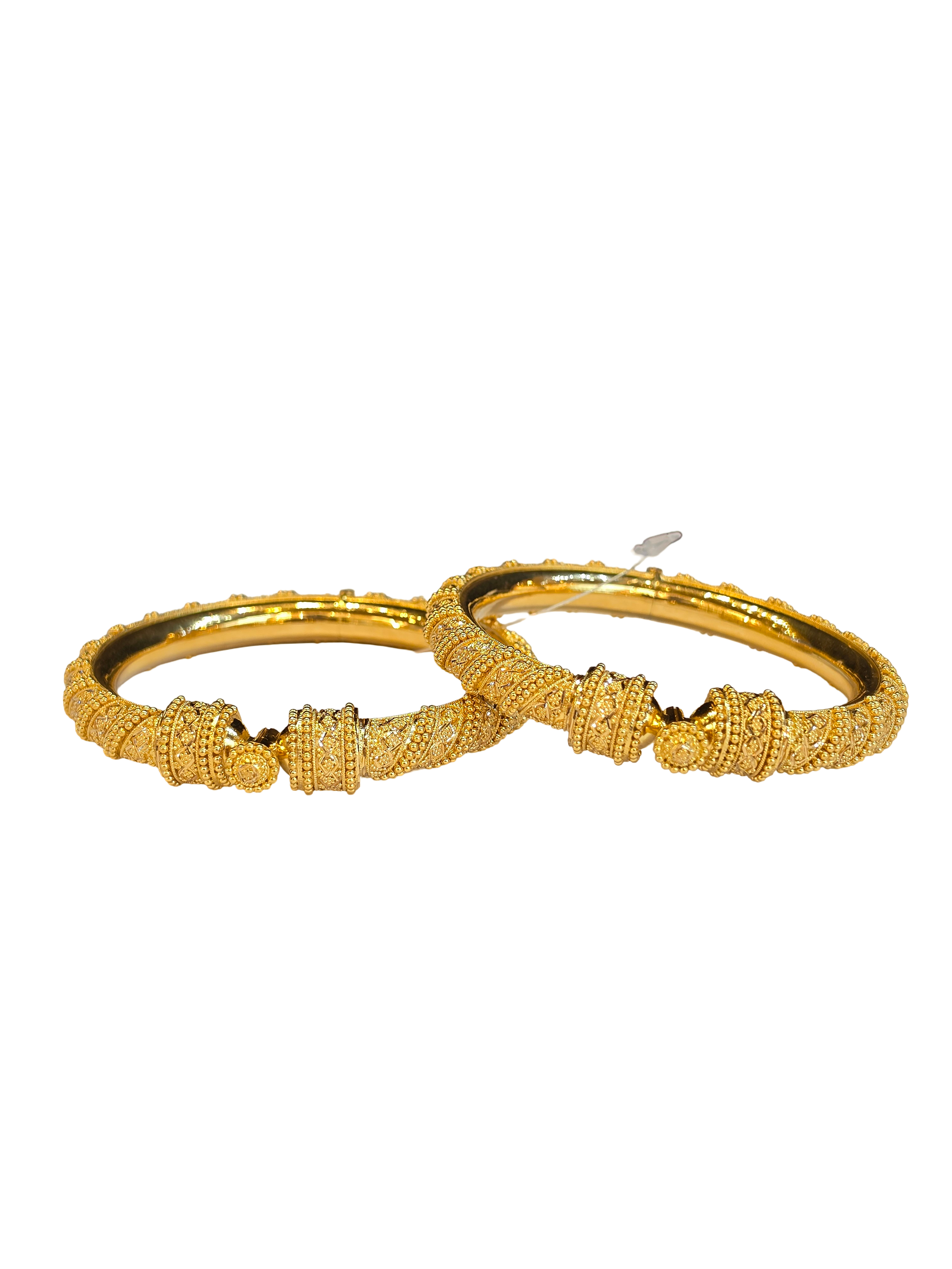 22K Gold Designer Ladies Bangles