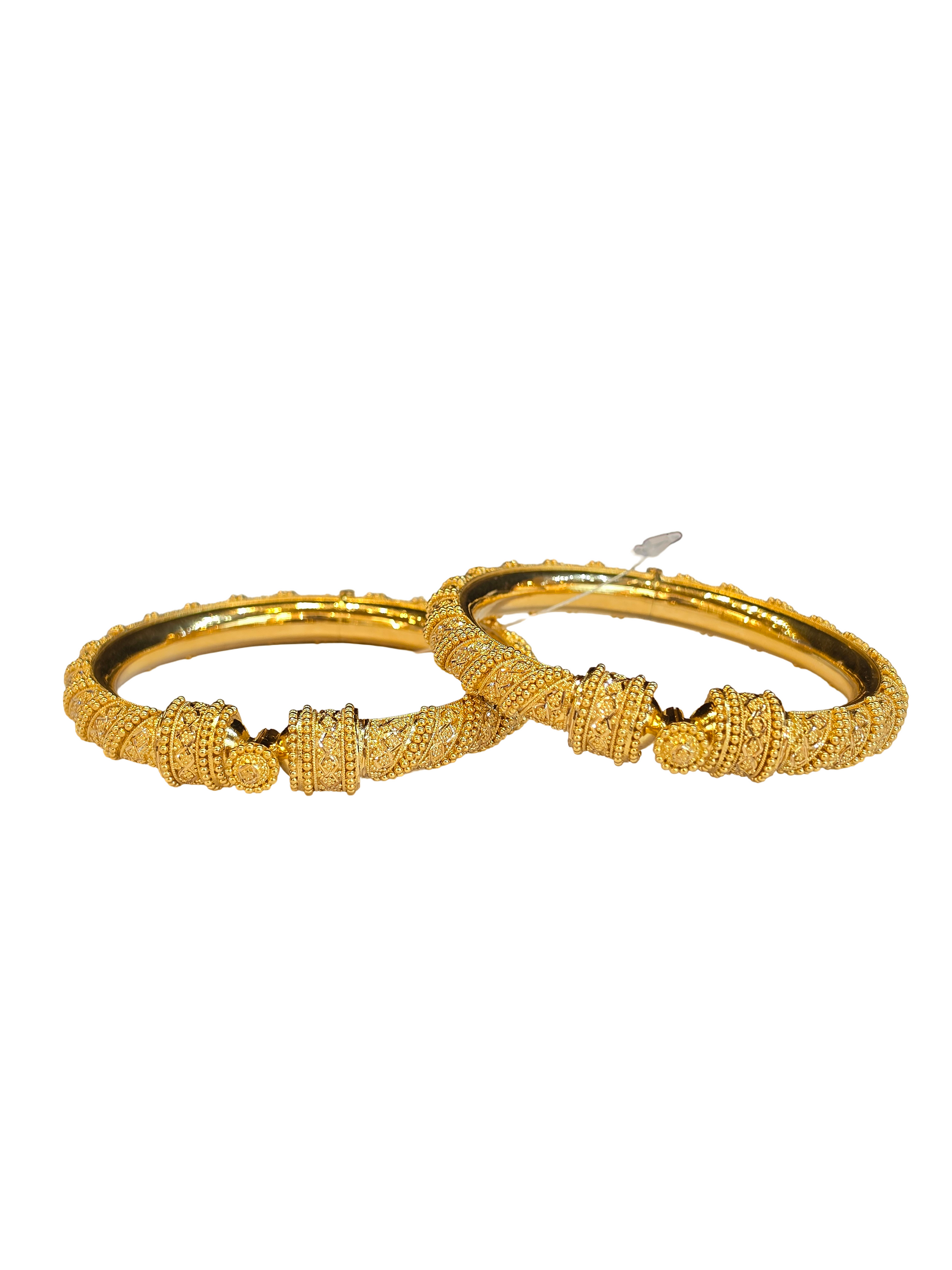 22K Gold Designer Ladies Bangles