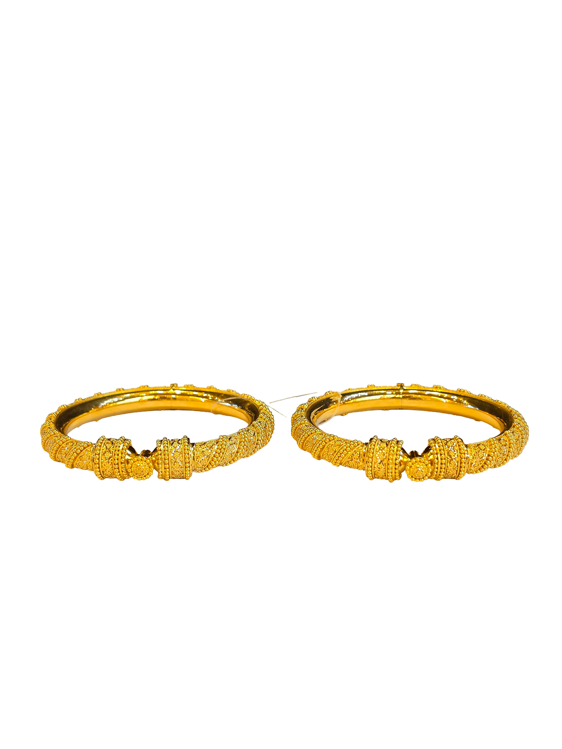 22K Gold Designer Ladies Bangles