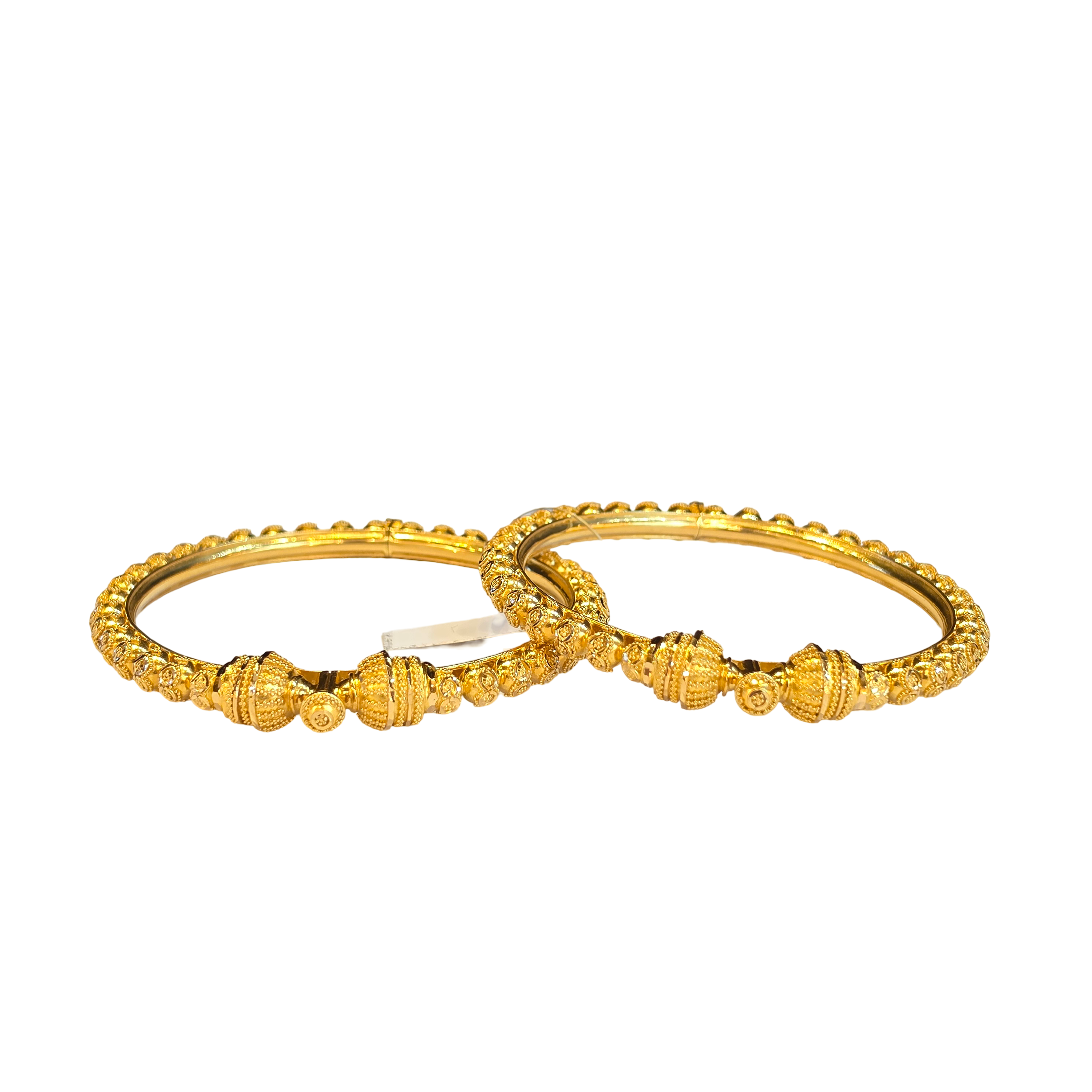 22K Gold Designer Ladies Bangles