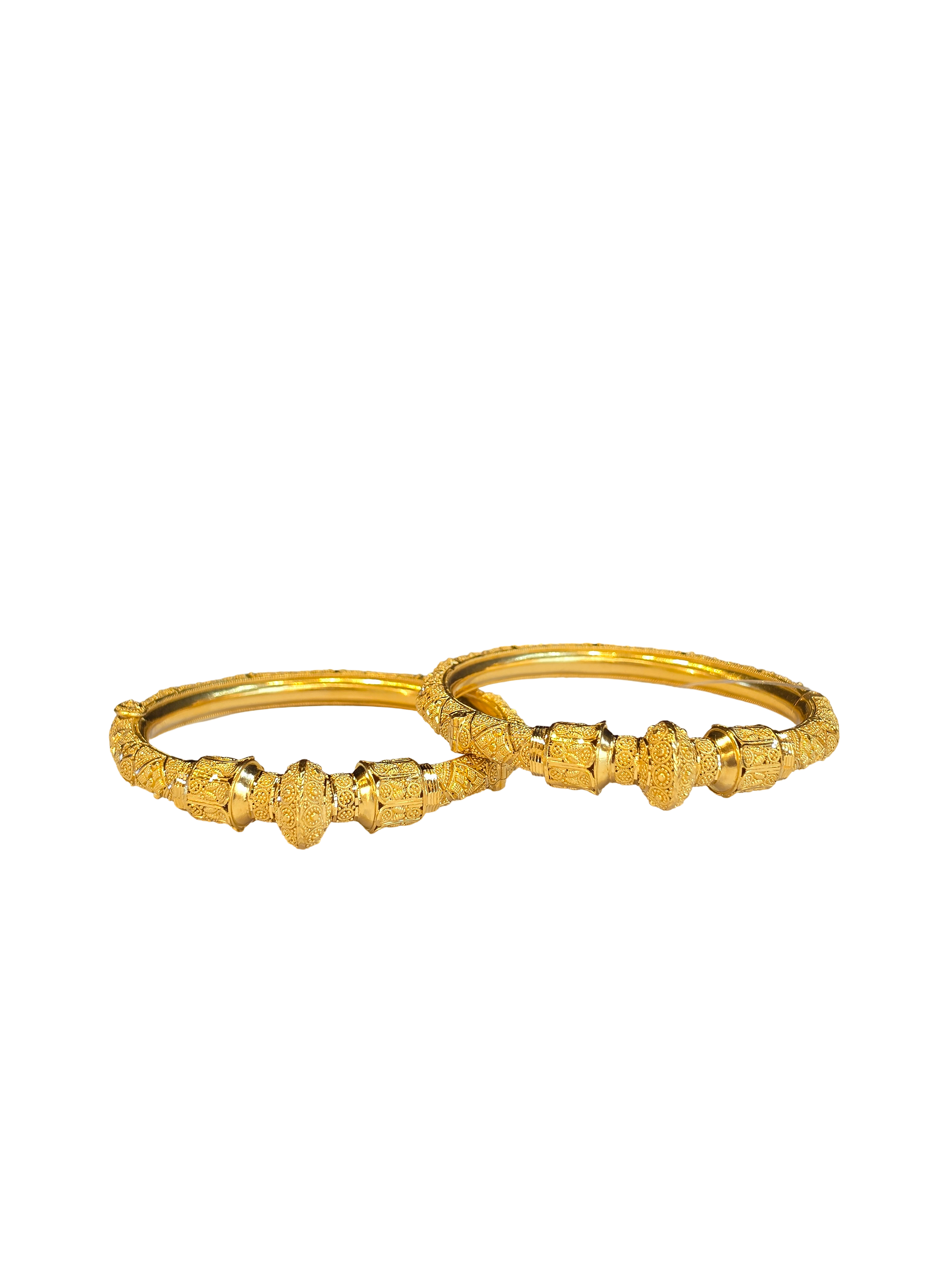 22K Gold Designer Ladies Bangles