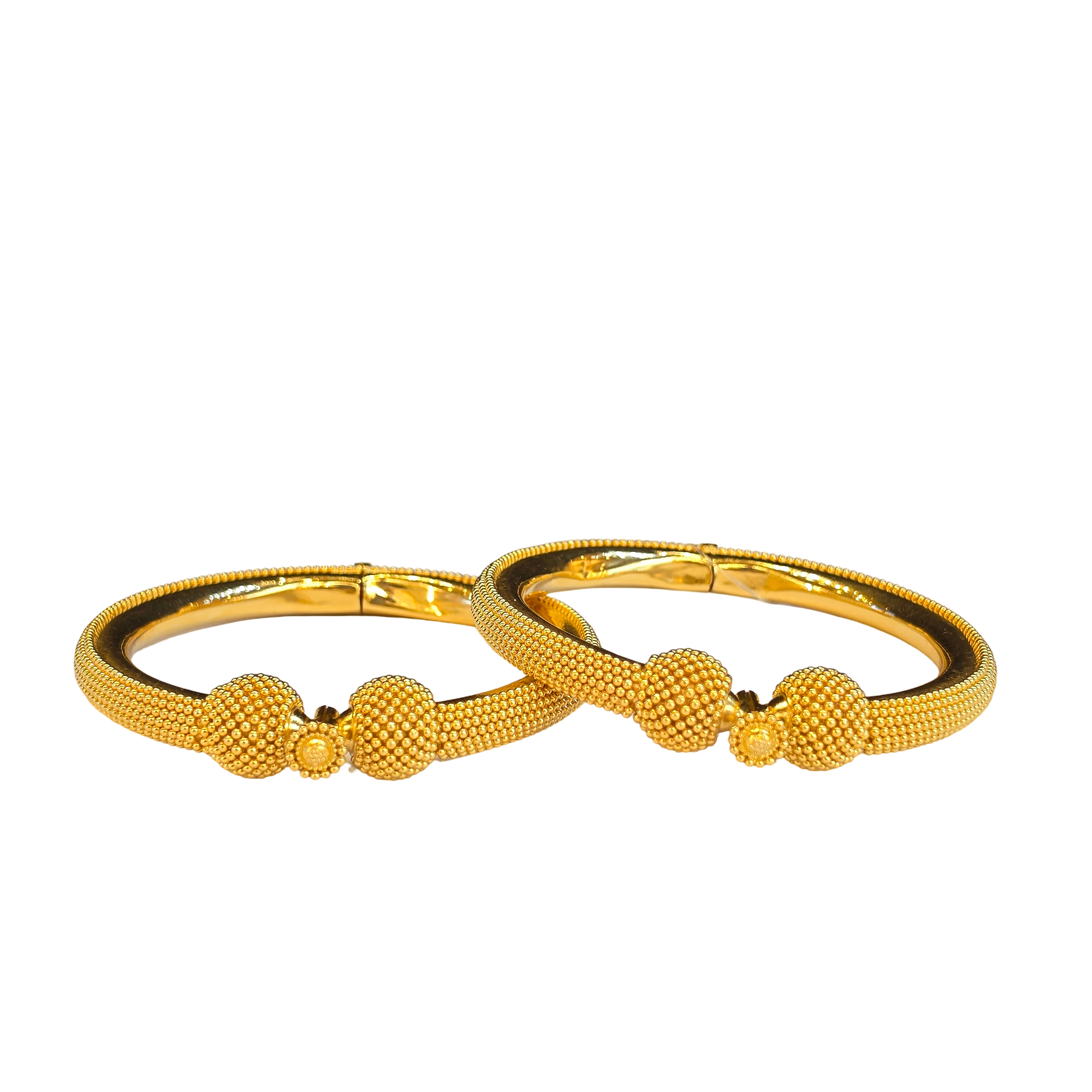 22K Gold Designer Ladies Bangles
