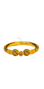 22K Gold Designer Ladies Meena Single Bangle