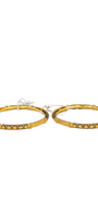 22K Gold Designer Ladies Meena Bangles