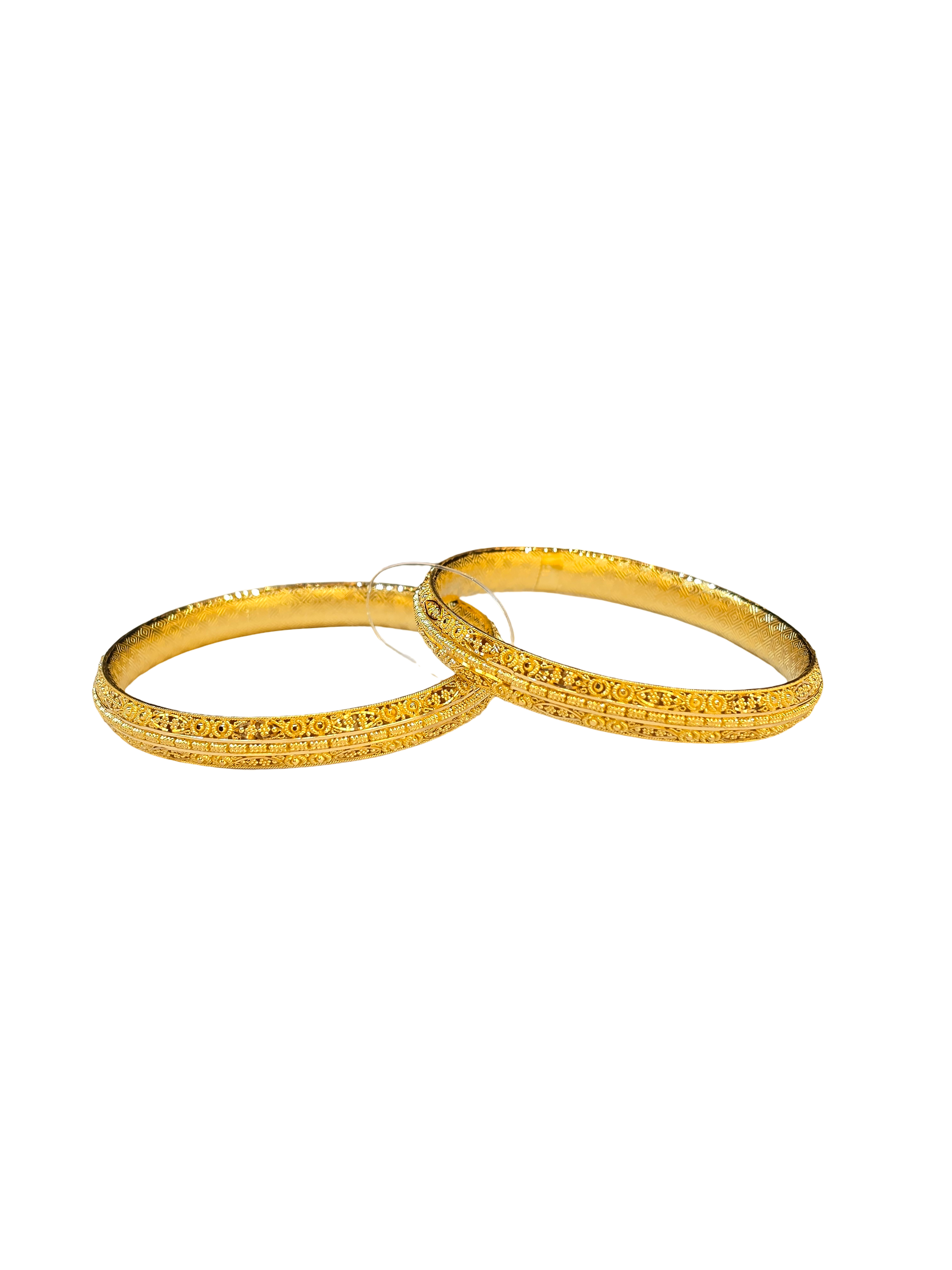 22K Gold Designer Ladies Bangles