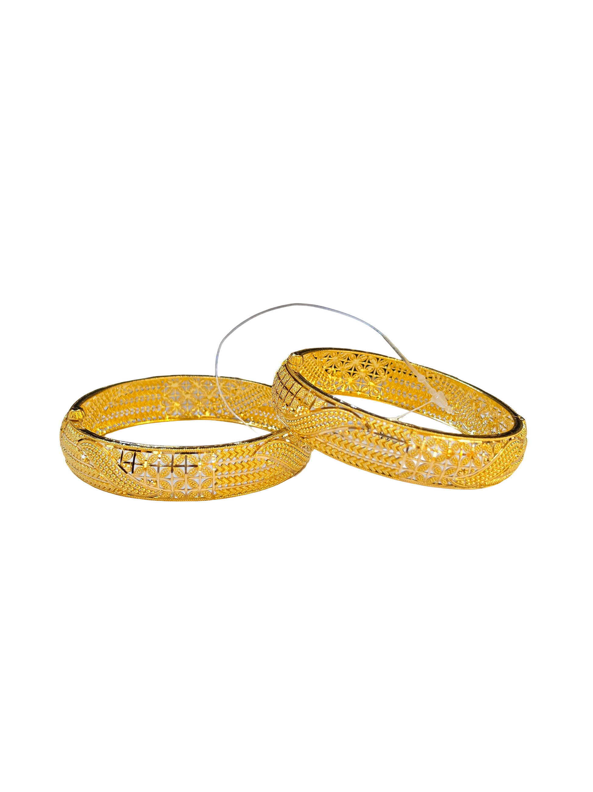 22K Gold Designer Ladies Bangles