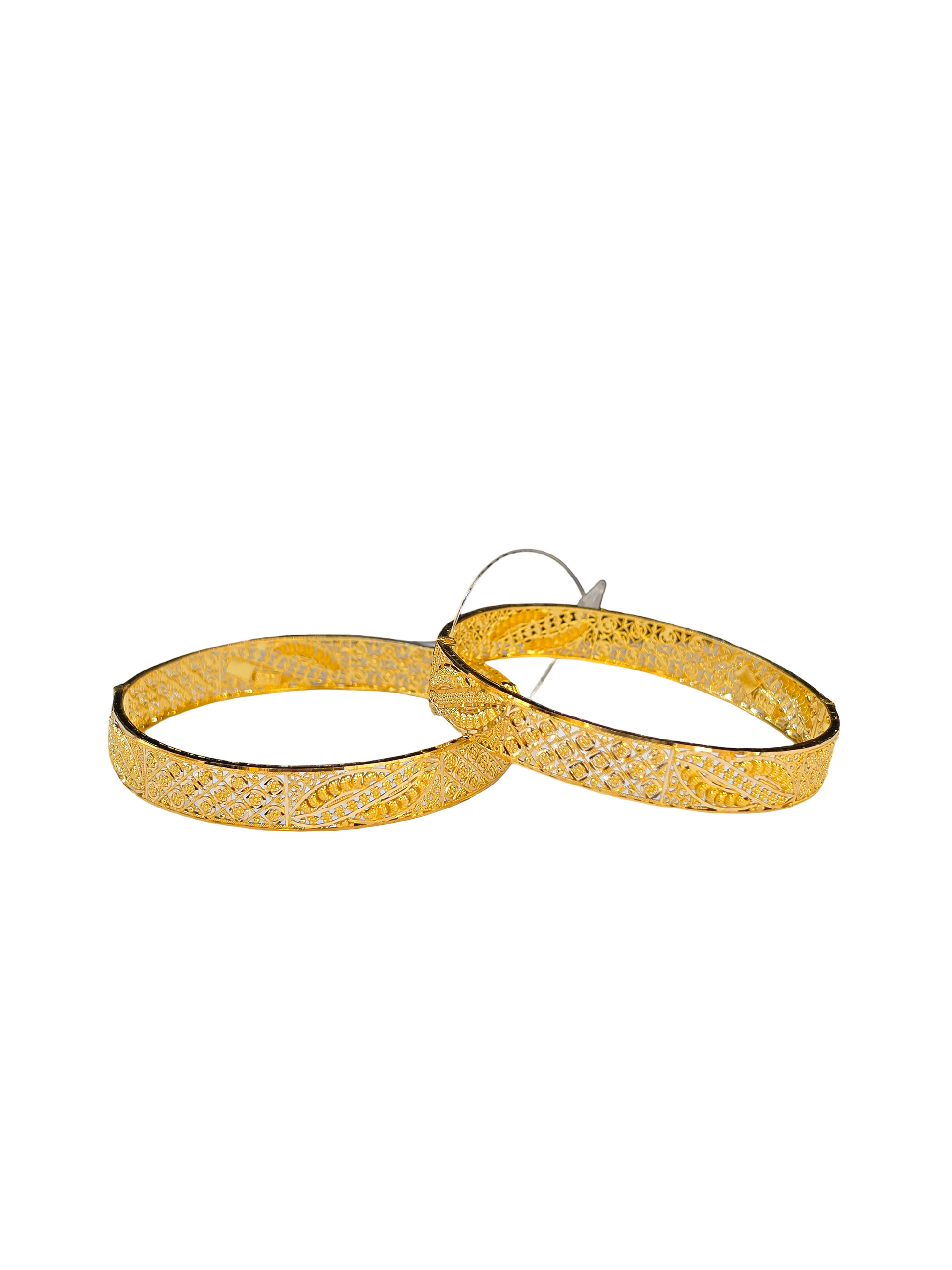 22K Gold Designer Ladies Bangles