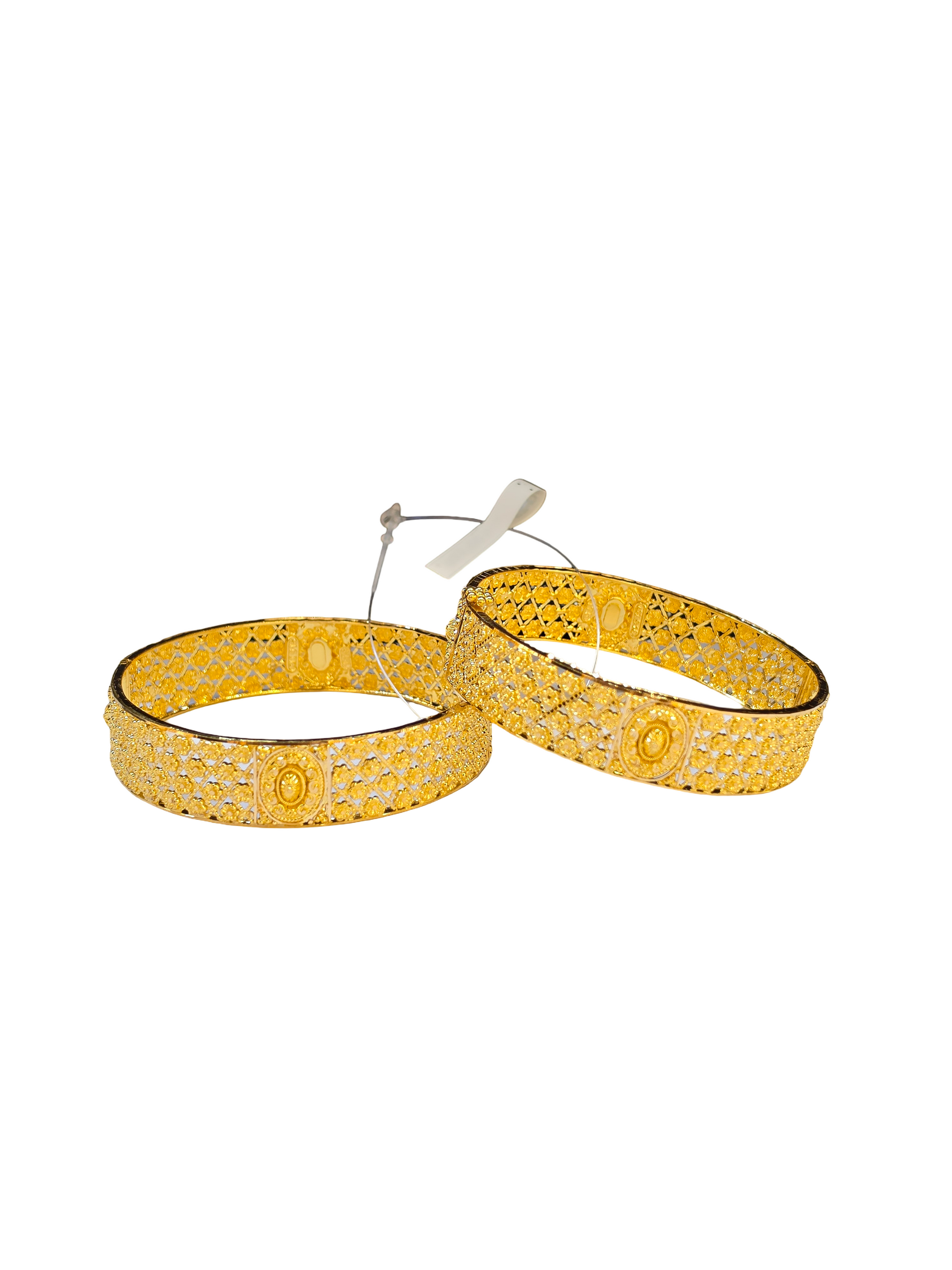 22K Gold Designer Ladies Bangles