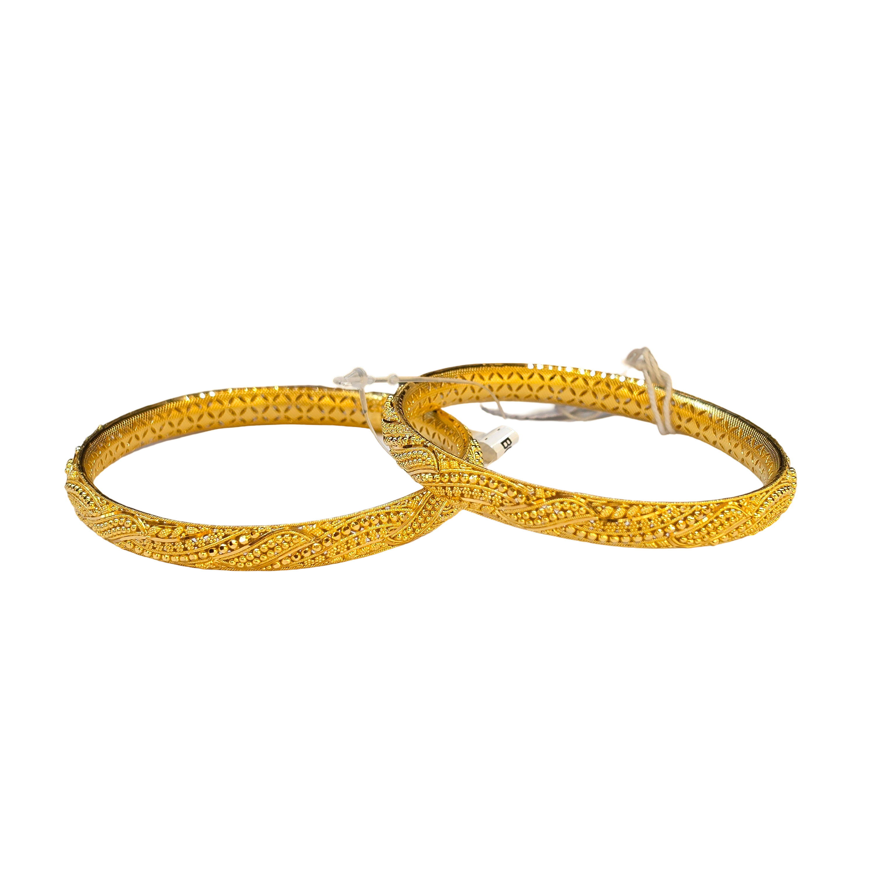 22K Gold Designer Ladies Bangles