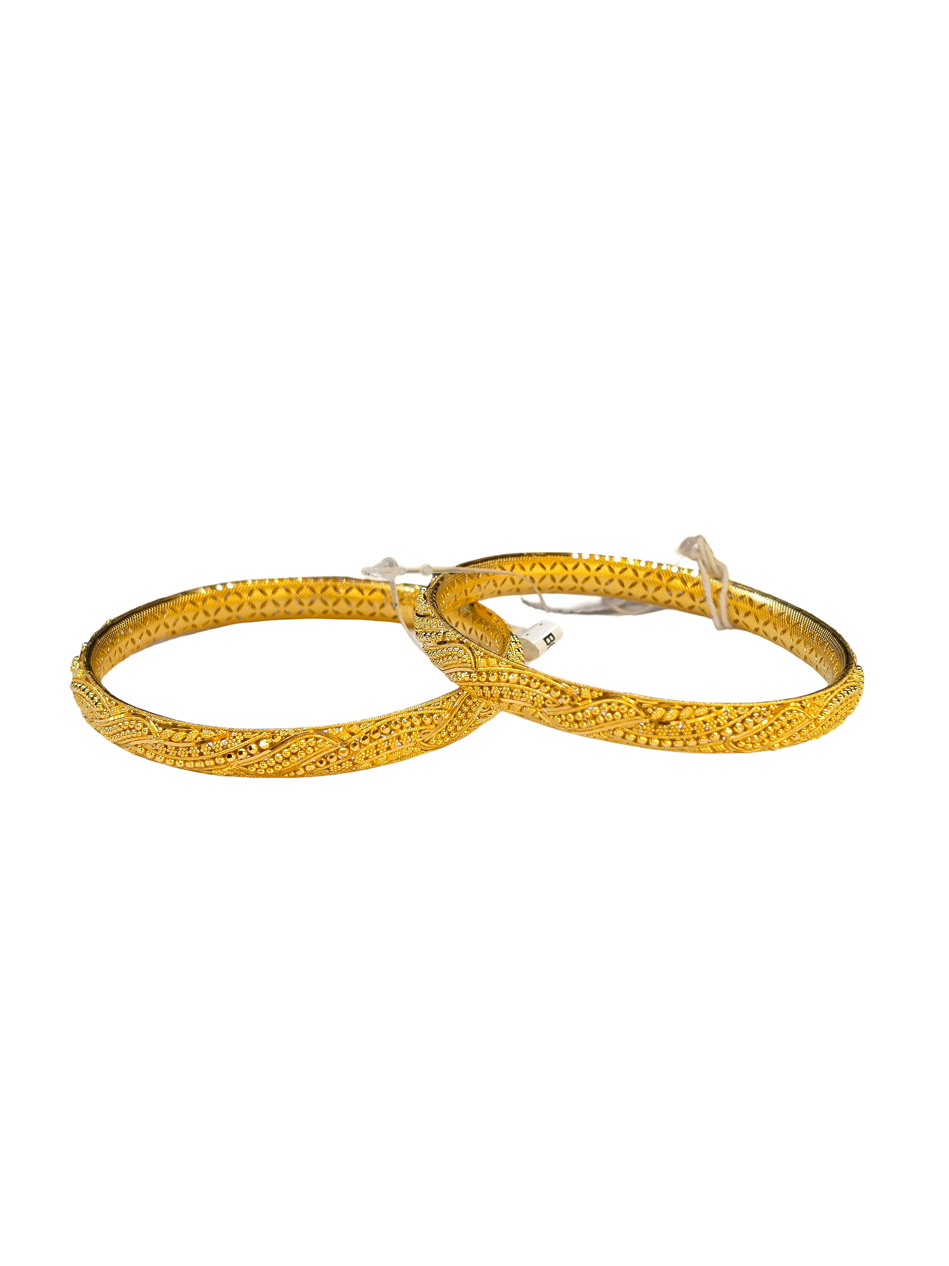 22K Gold Designer Ladies Bangles