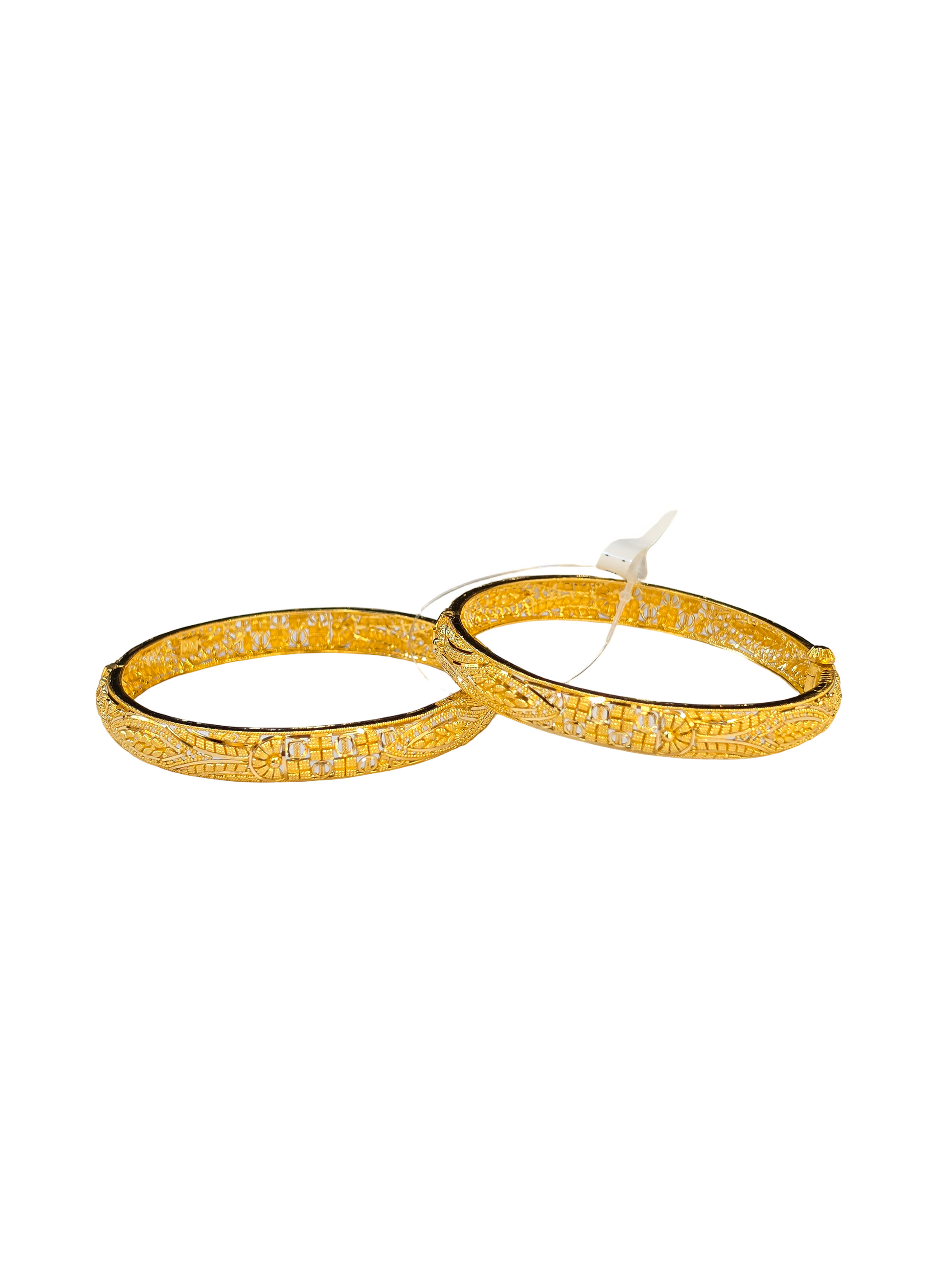 22K Gold Designer Ladies Bangles