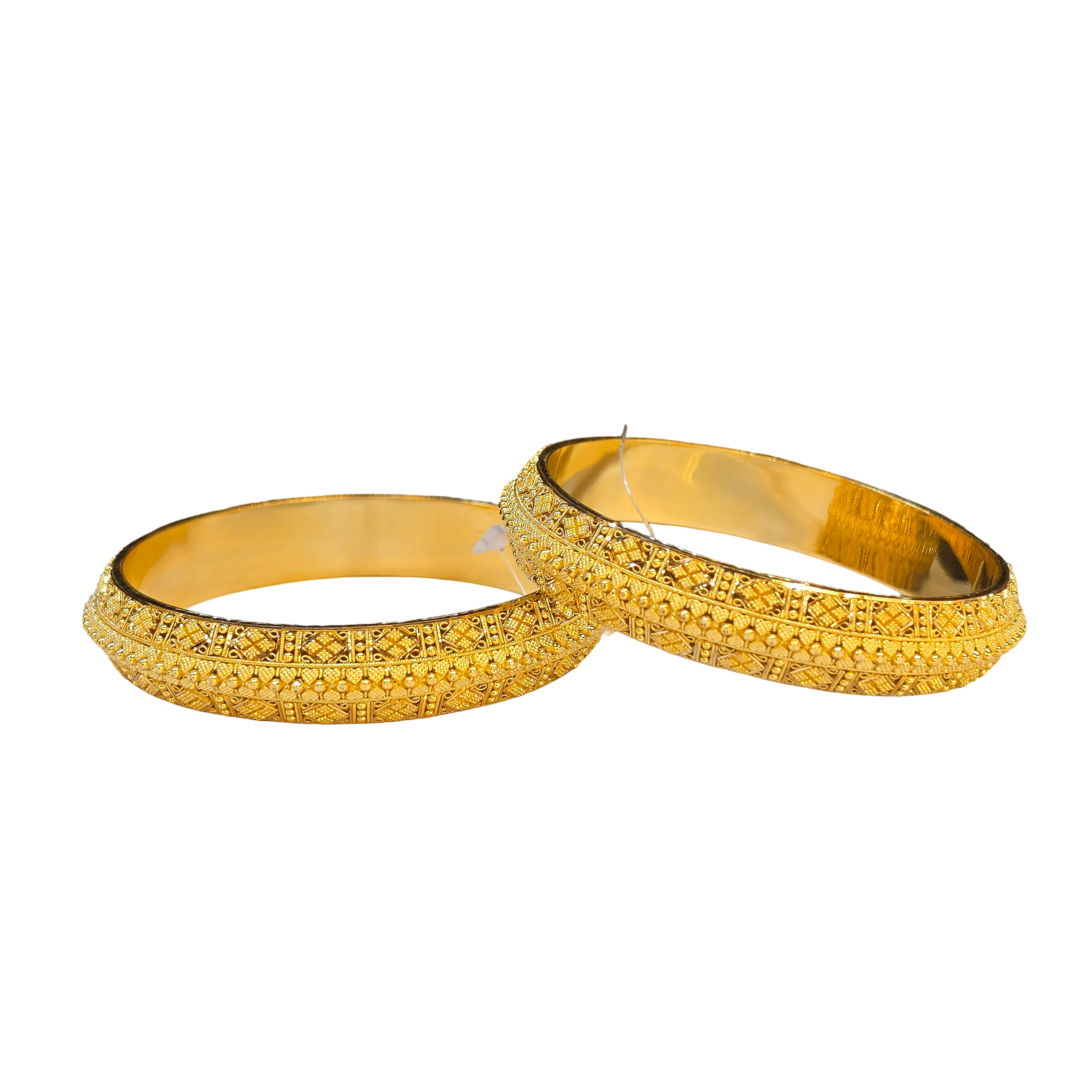 22K Gold Designer Ladies Bangles