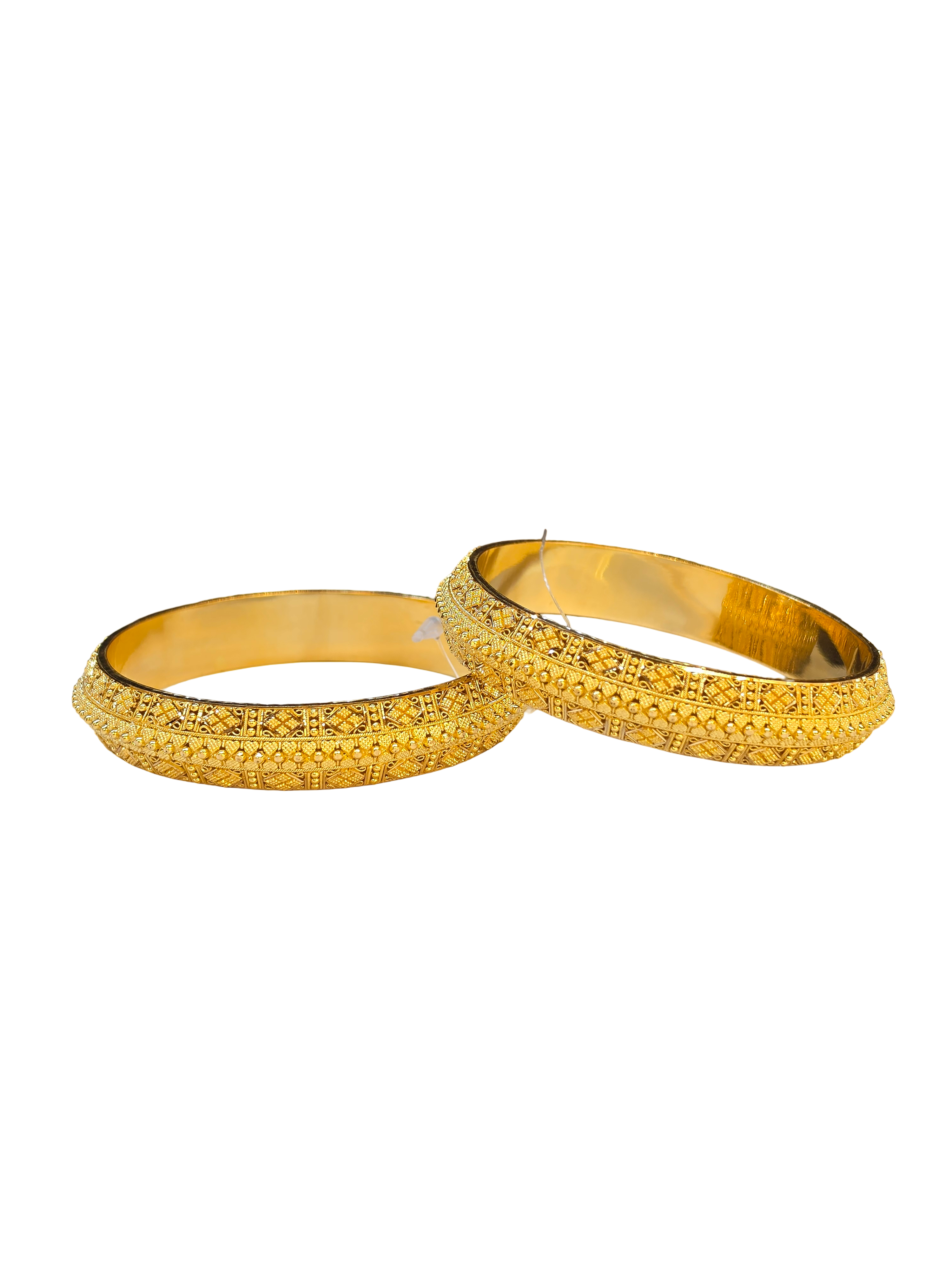 22K Gold Designer Ladies Bangles