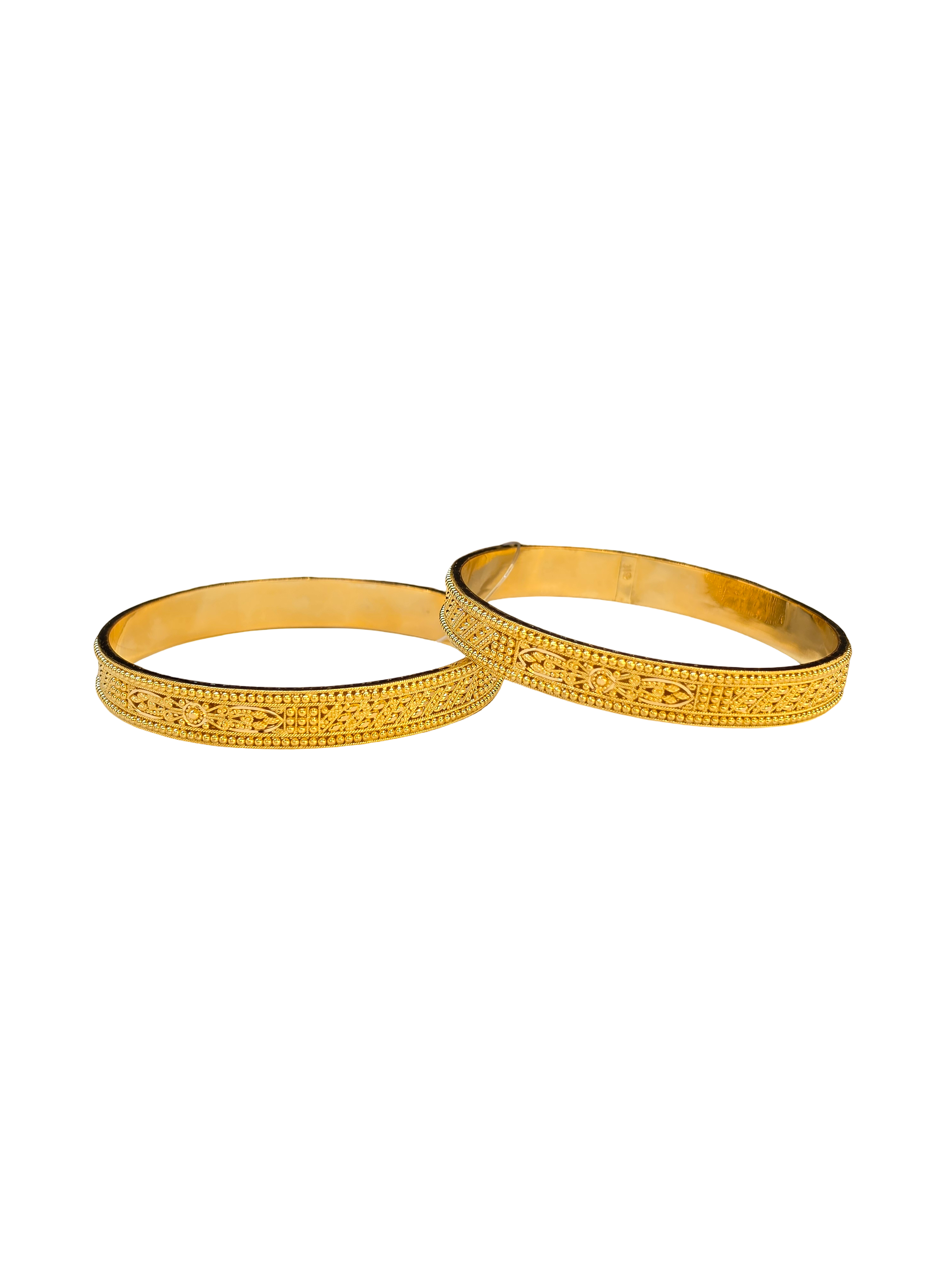 22K Gold Designer Ladies Bangles