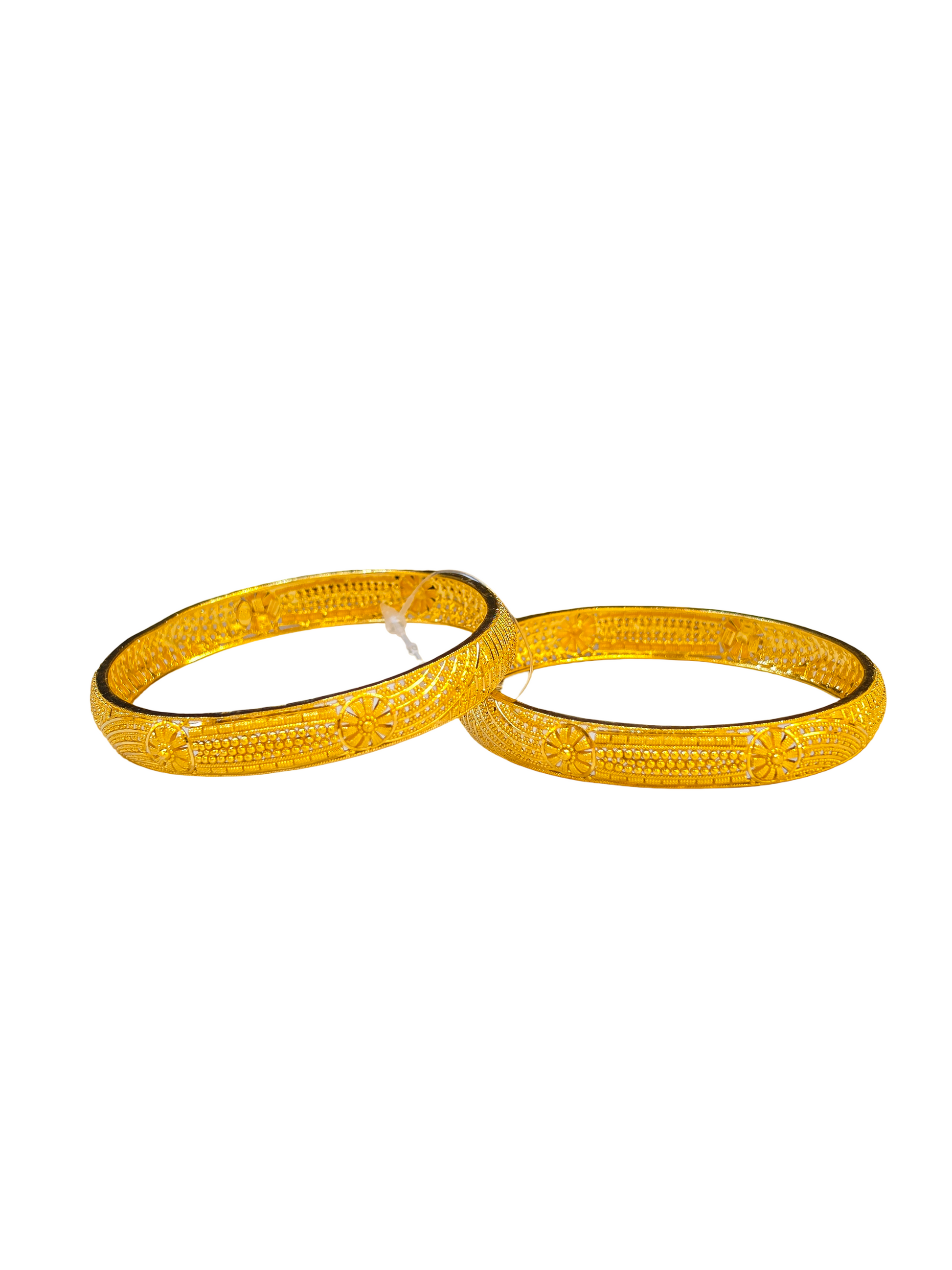 22K Gold Designer Ladies Bangles