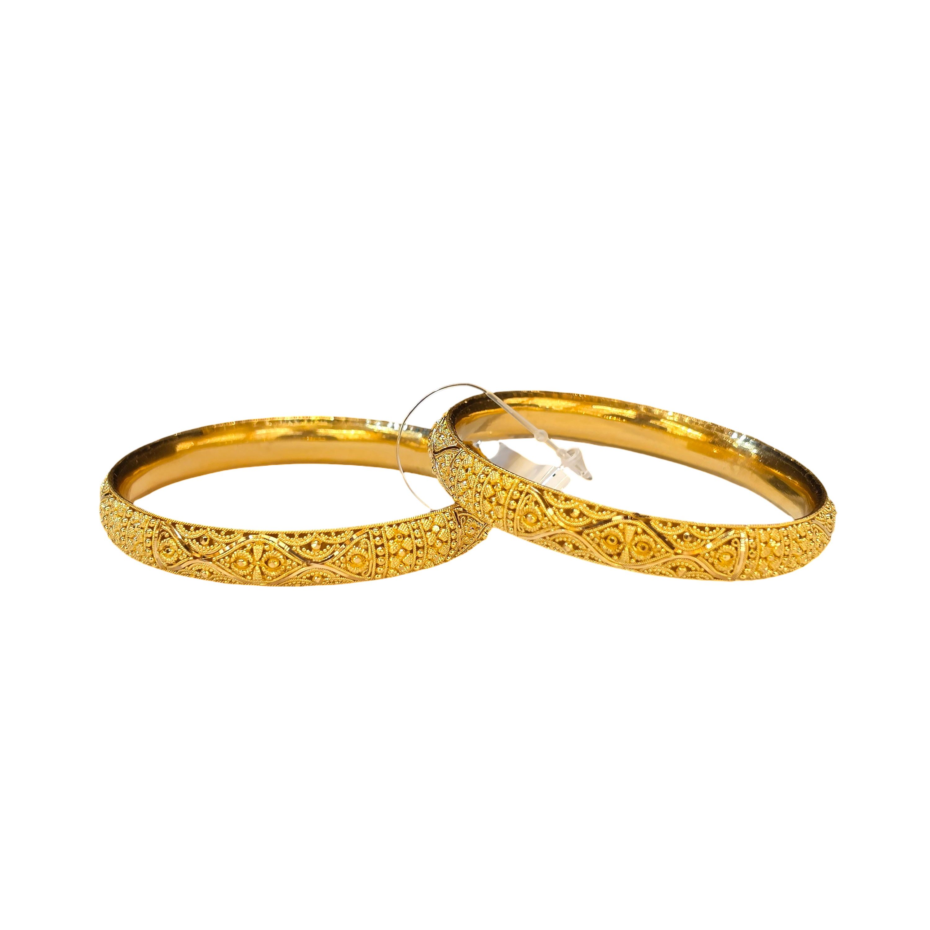 22K Gold Designer Ladies Bangles