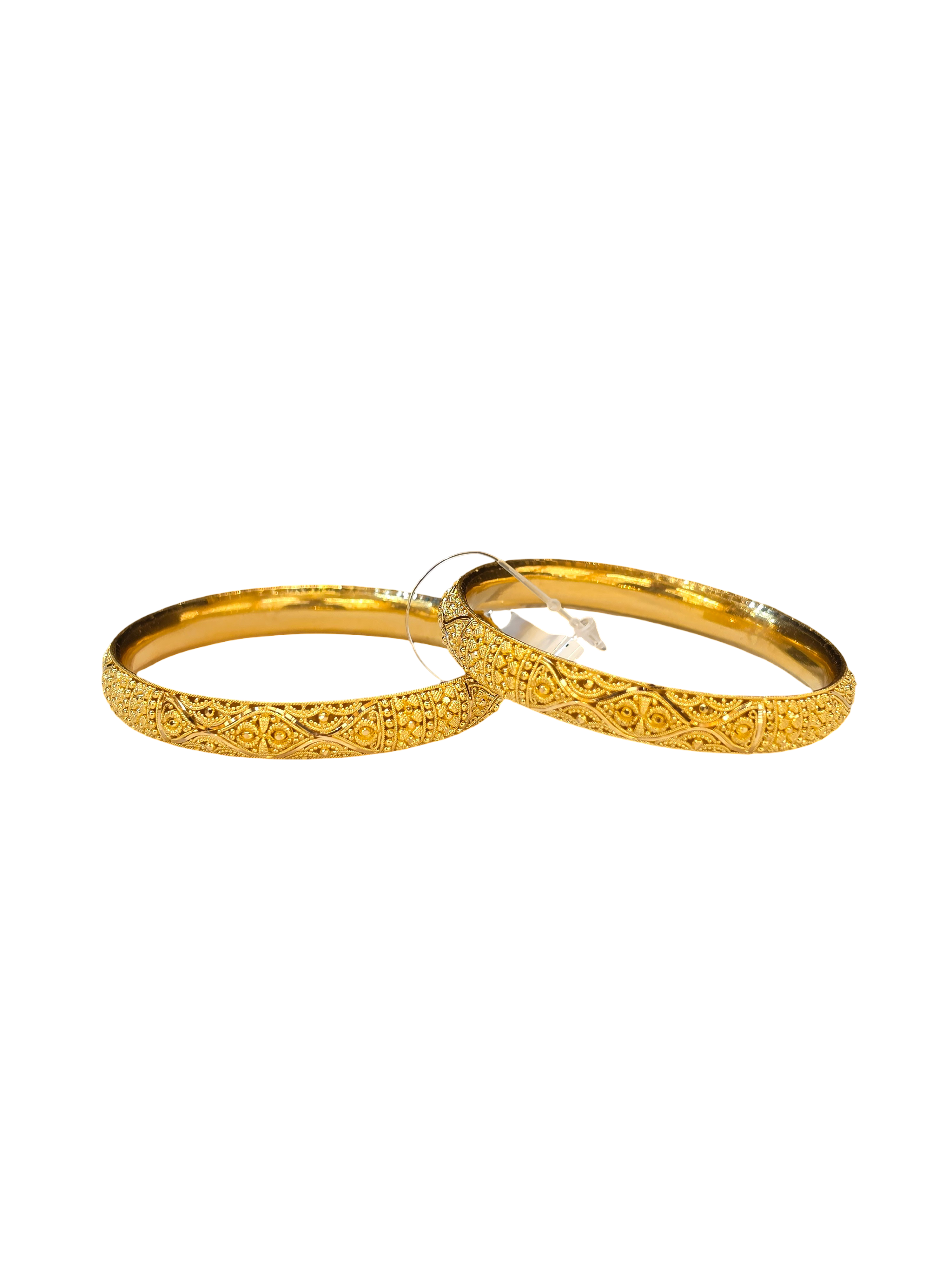 22K Gold Designer Ladies Bangles